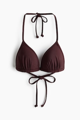 Trekantsbikini-bh med push up