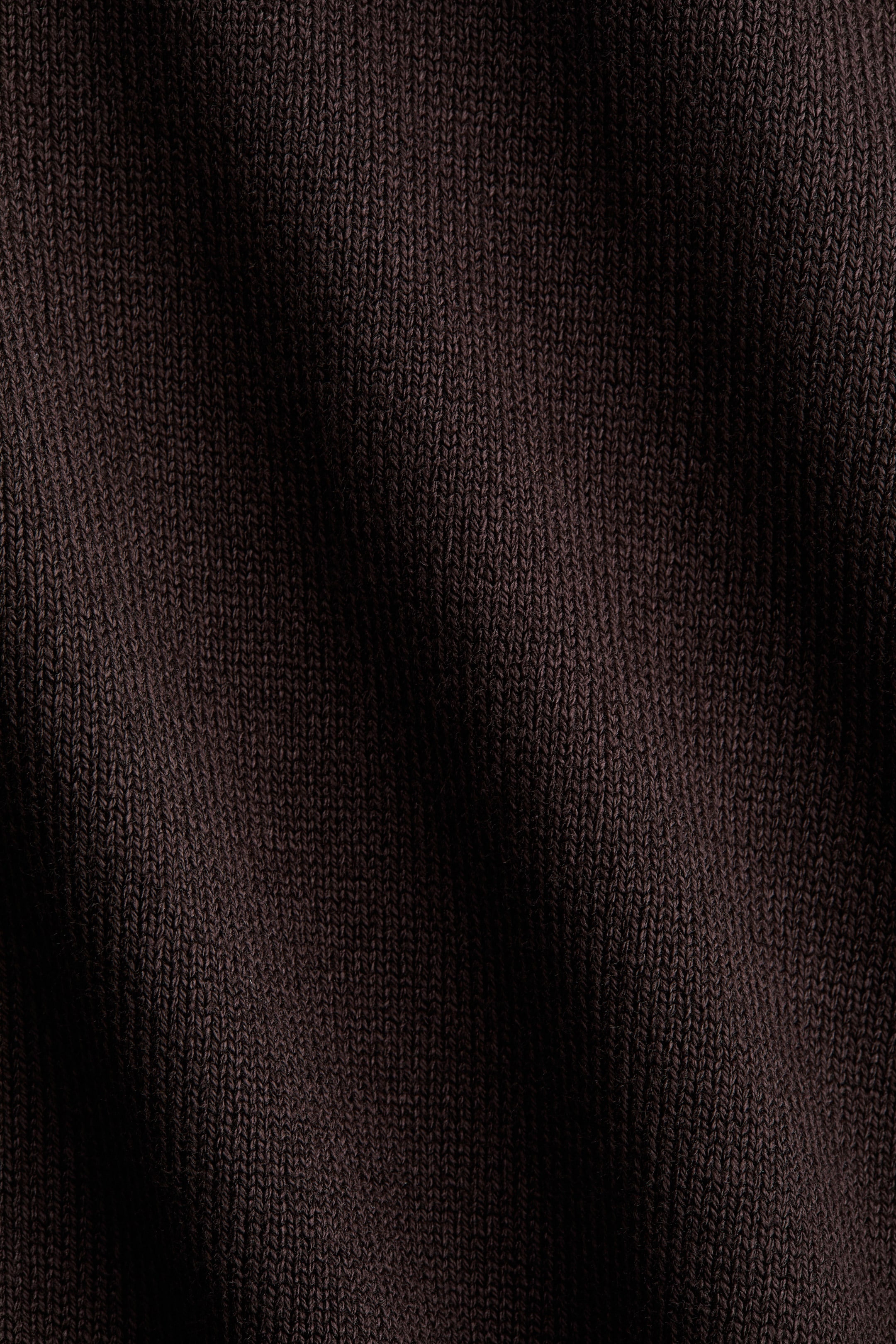 View larger image: Scarf-collar cardigan - Dark brown - Ladies | H&M IN 4