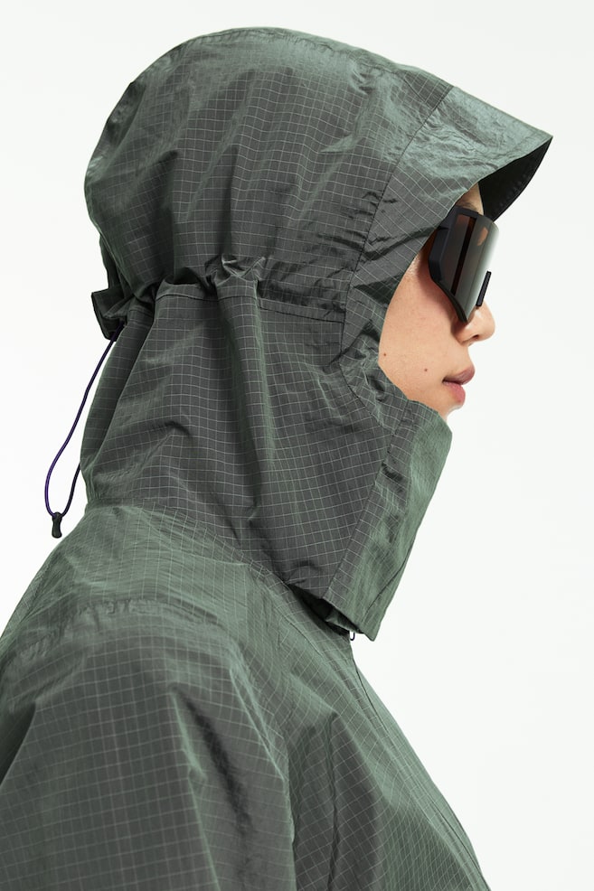 StormMove™ Cropped 2.5-layer shell jacket - Dark khaki green - 7