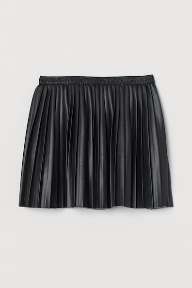 Pleated skirt - Black - Kids | H&M GB