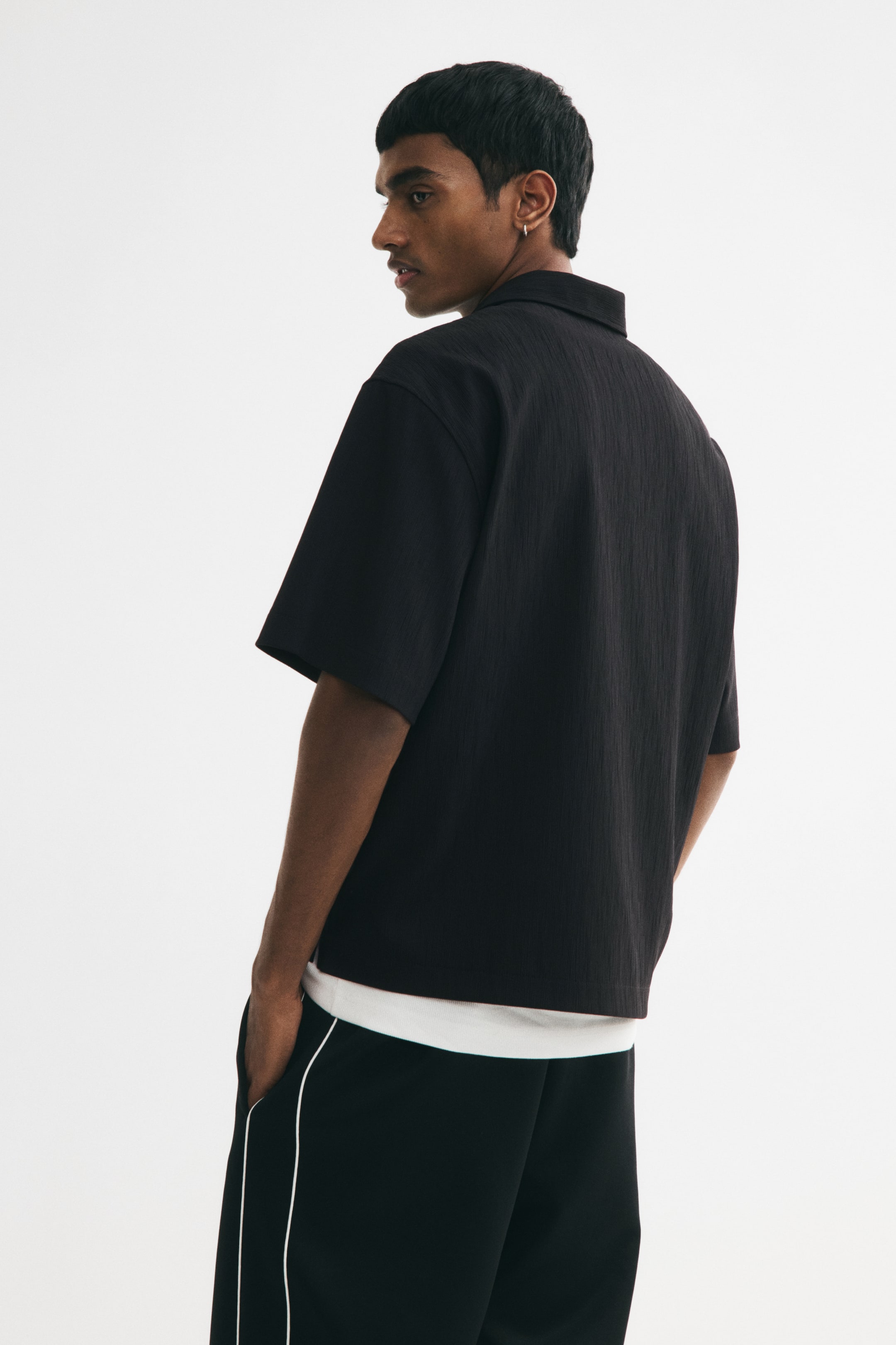 Мужские рубашки H&M Relaxed-Fit Resort Shirt — фото 6