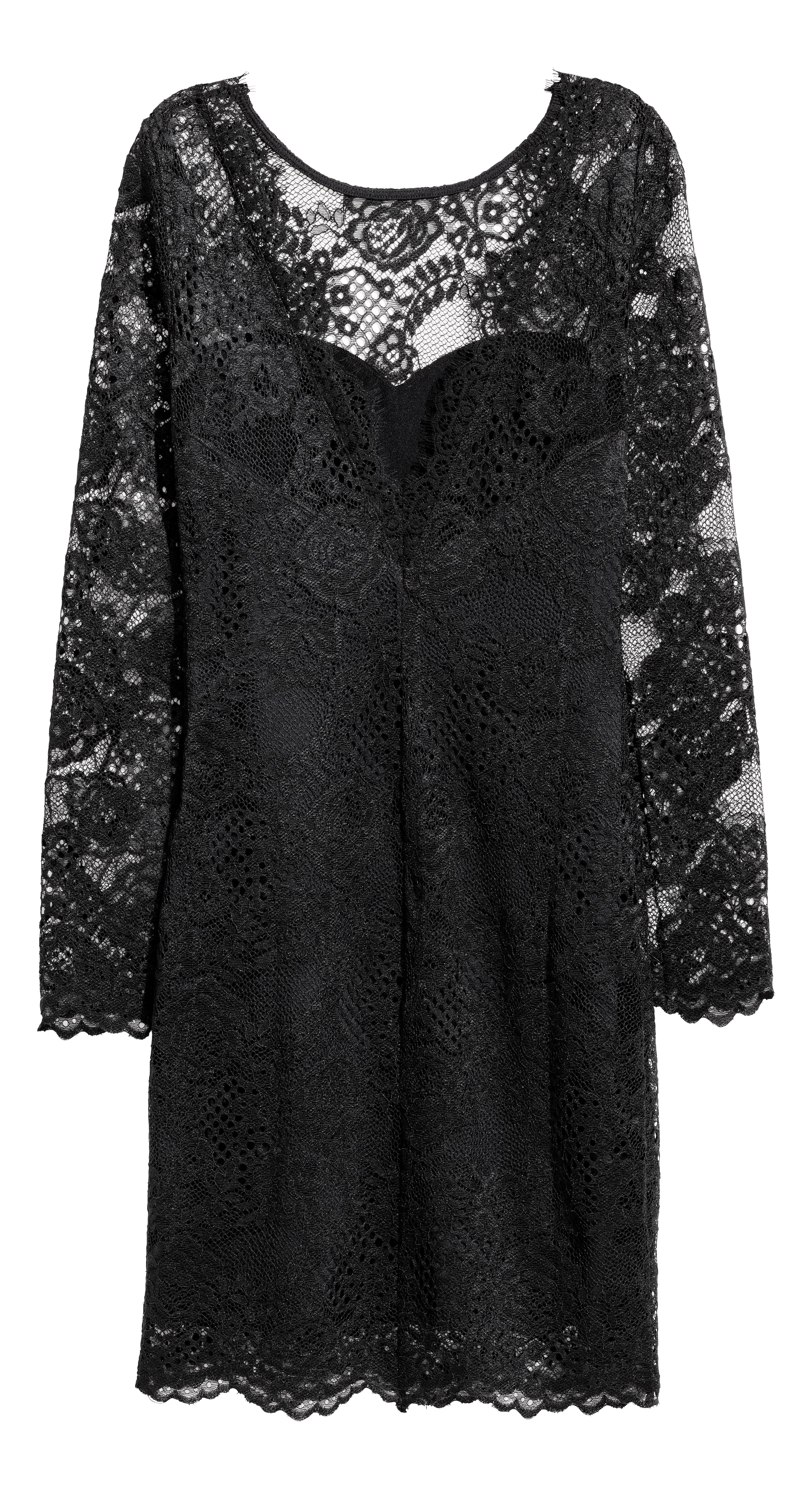 navy blue prom dress sparkly Off Shoulder Layered Lace Long with Split, Off th Color:Black Faux Open Woven christdress Black Tie Dress Code