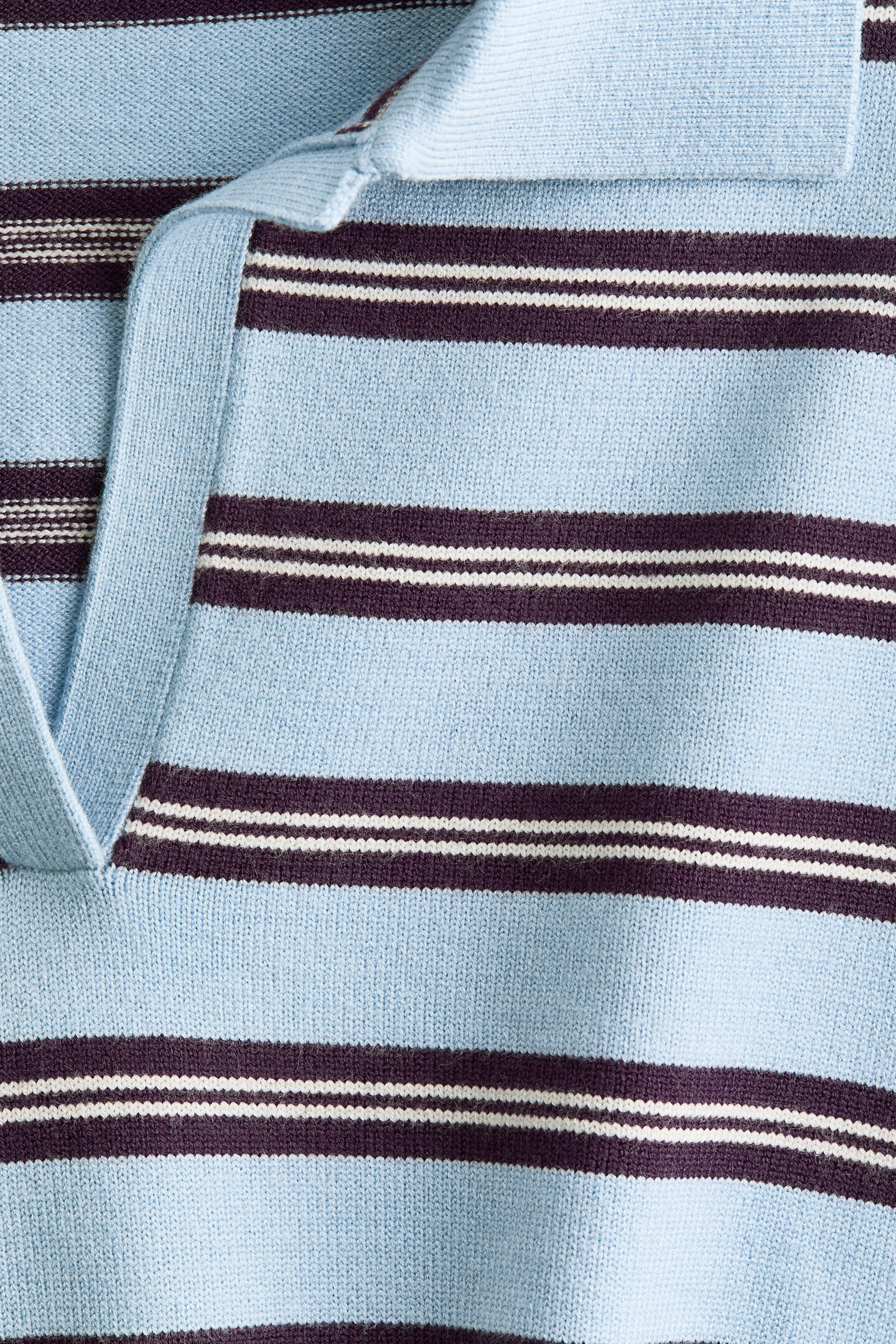 Polo en tricot fin