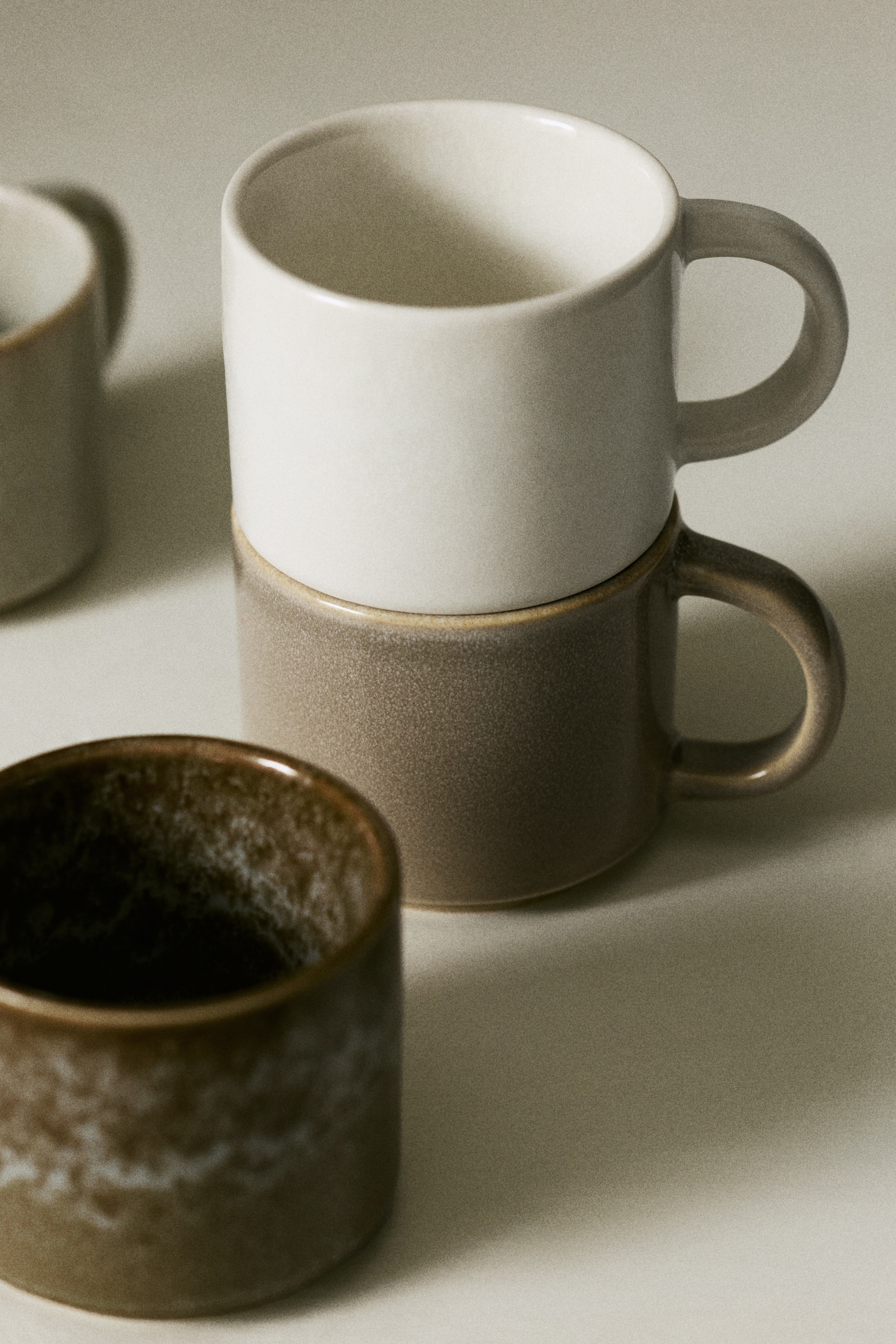 스톤웨어 에스프레소 머그 4피스 세트