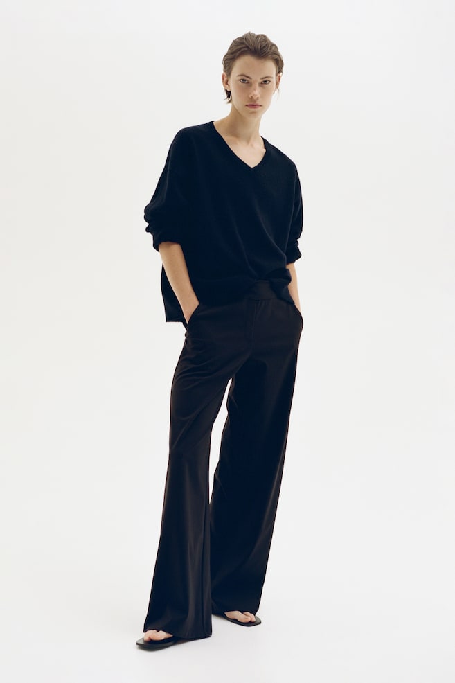 Pantalón ancho Four-way Stretch - Azul marino/Café oscuro/Negro - 1