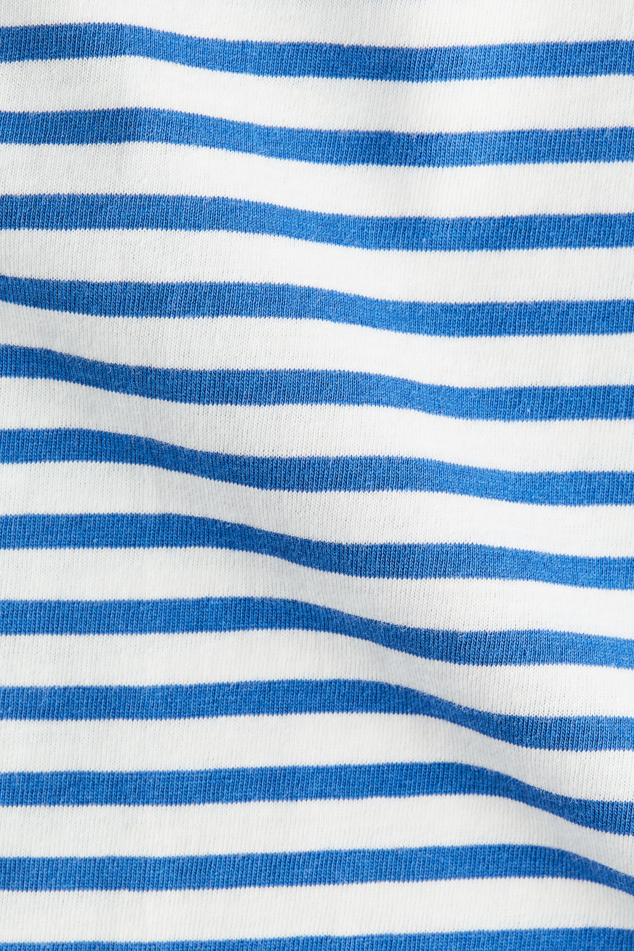 Nagyobb kép megtekintése: Printed T-shirt - Fehér/kék csíkos - NŐI | H&M HU 5