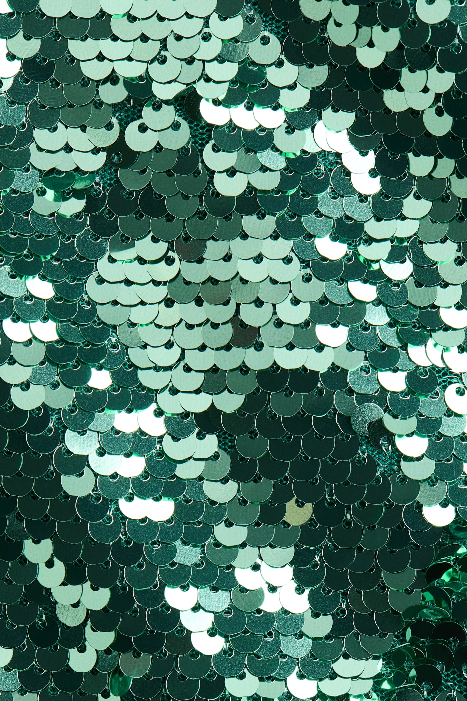 Vestido de lentejuelas con espalda descubierta - Emerald green/Café oscuro - 6