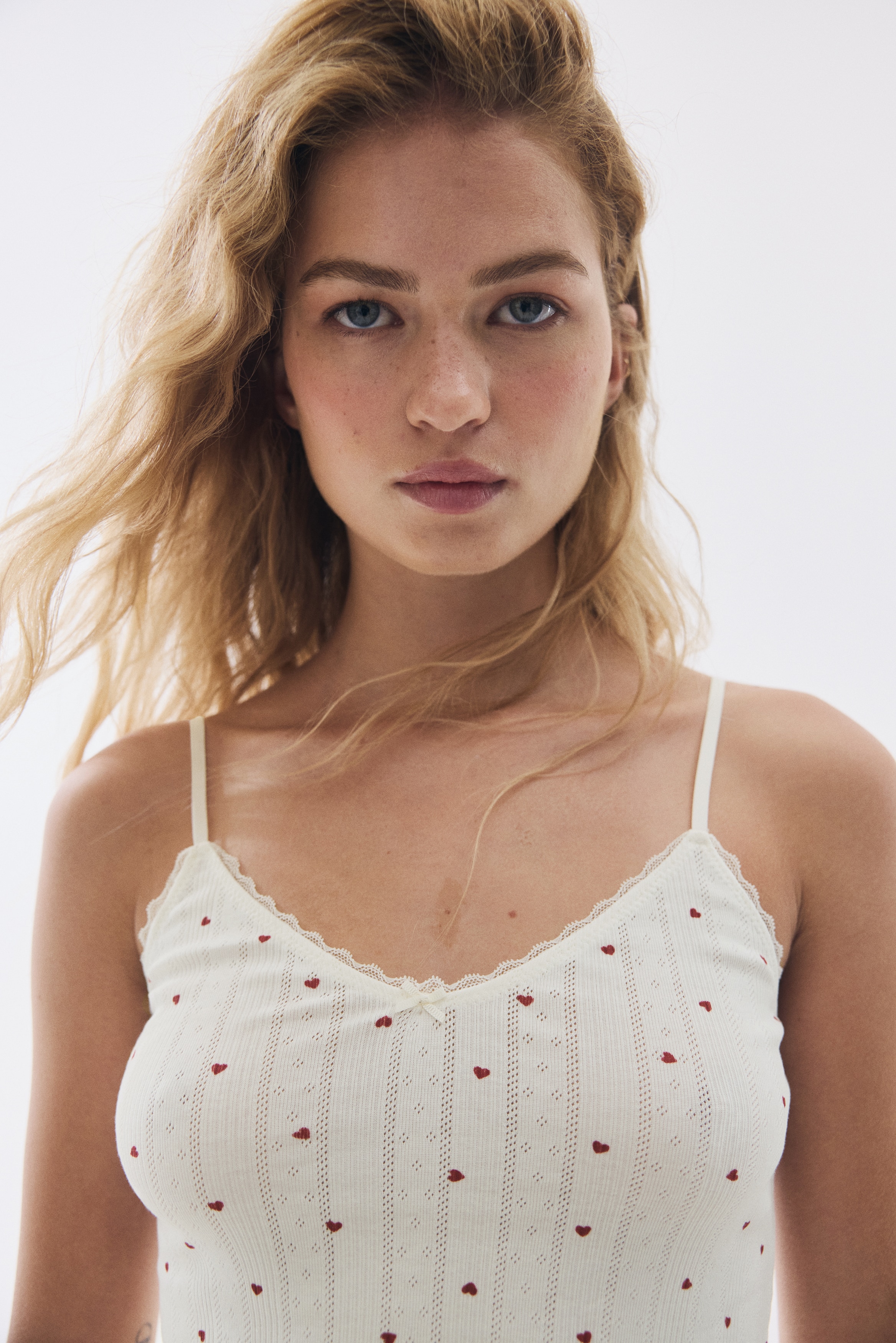 DimMoire Messy Bones キャミソール【ホワイト】 DimMoire Messy Bones キャミソール DimMoire Messy Bones