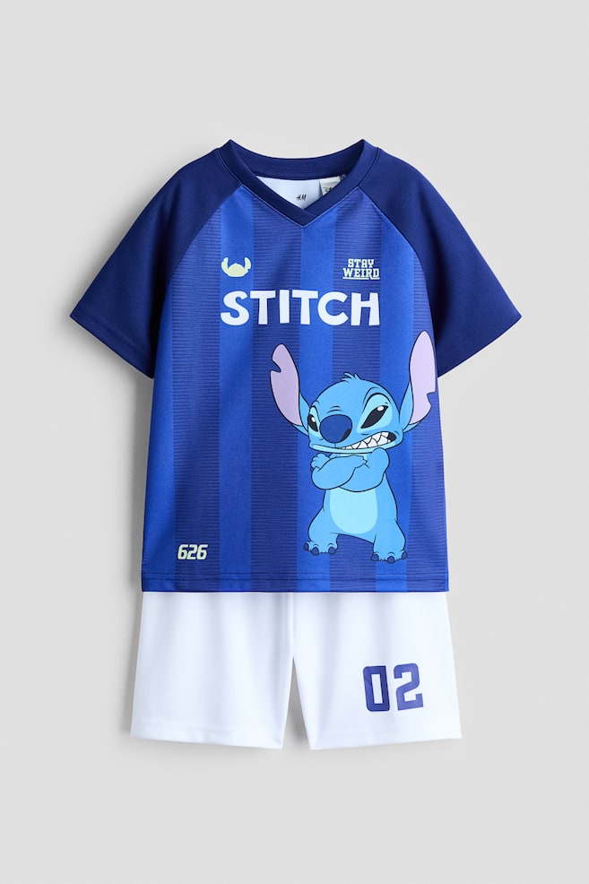 2-piece football set - Bright blue/Lilo & Stitch/Red/Hot Wheels/Mint green/Minecraft/Black/Spider-Man/Light yellow/Pokémon - 1