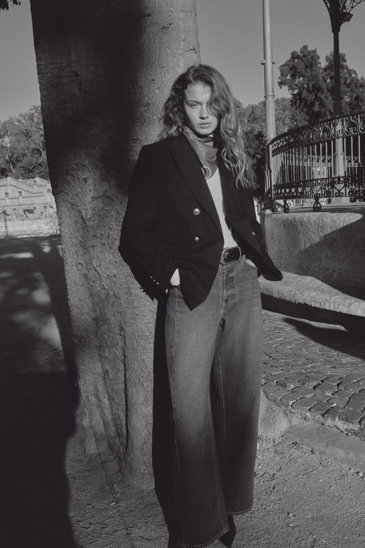 Double-Breasted Blazer - image 5
