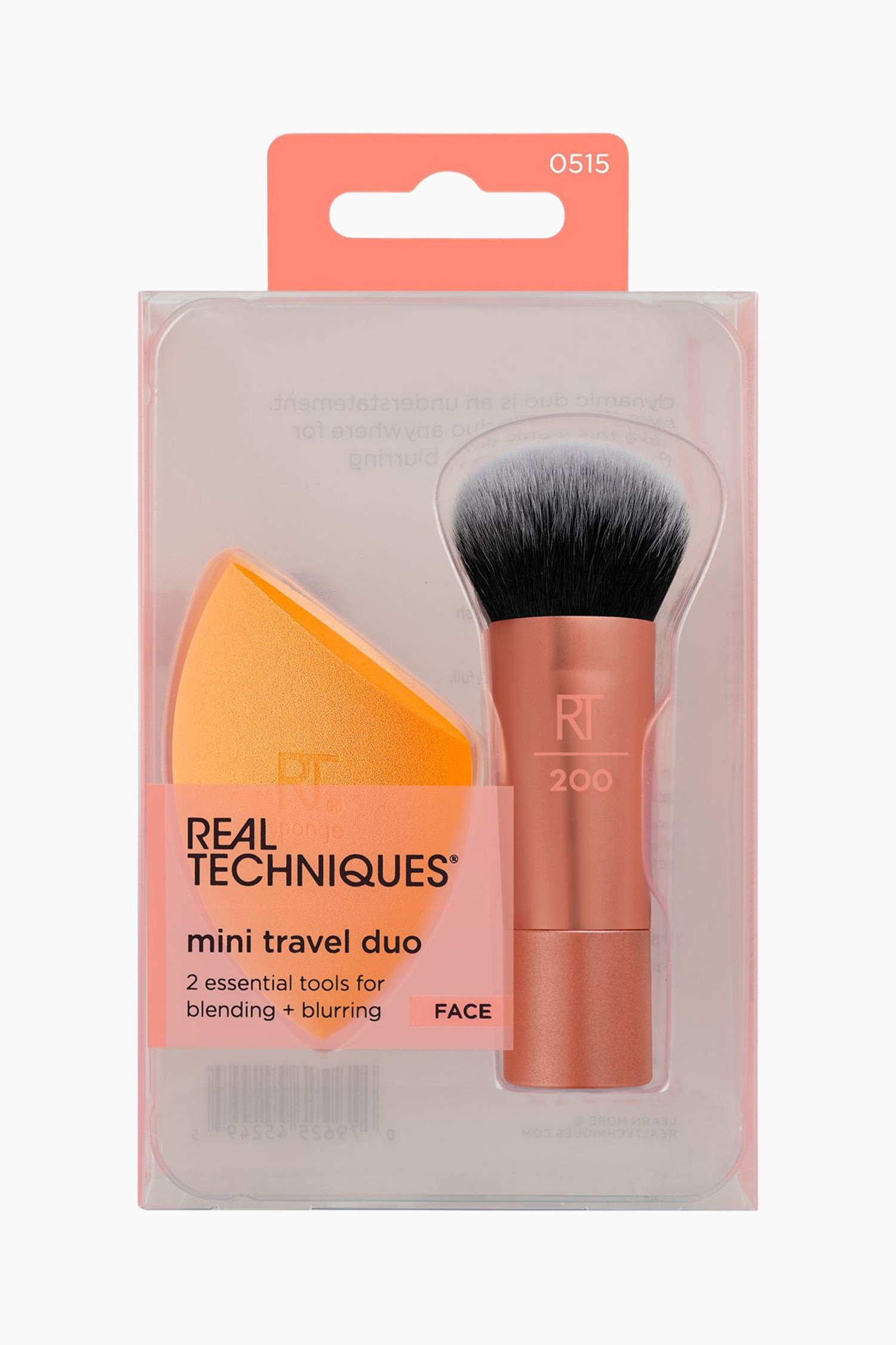 Real Techniques - Mini Travel Duo - Rt 200/Orange