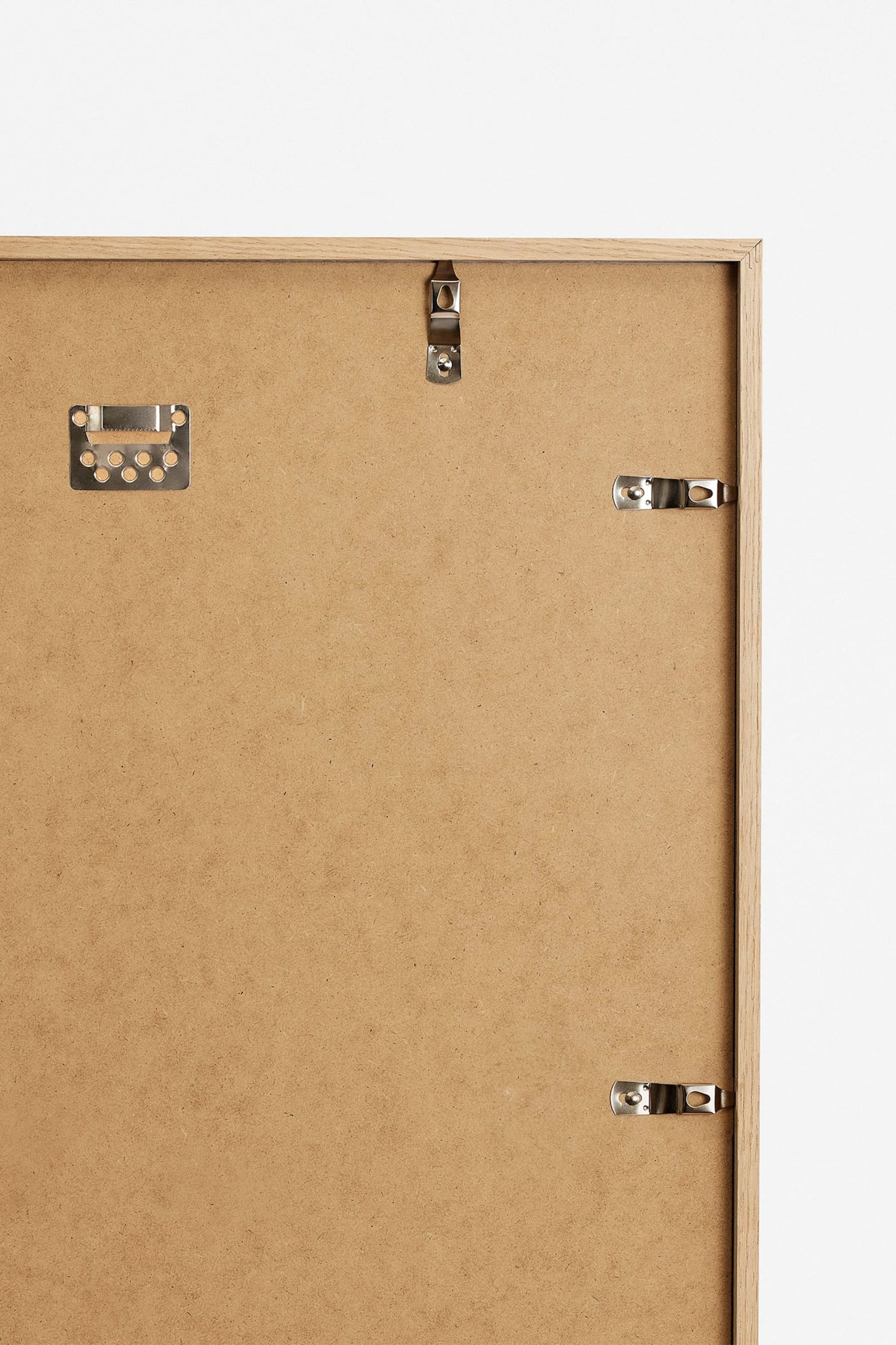 Ribbed Picture Frame - Ek/Svart/Vit/Mörk Ek - 5