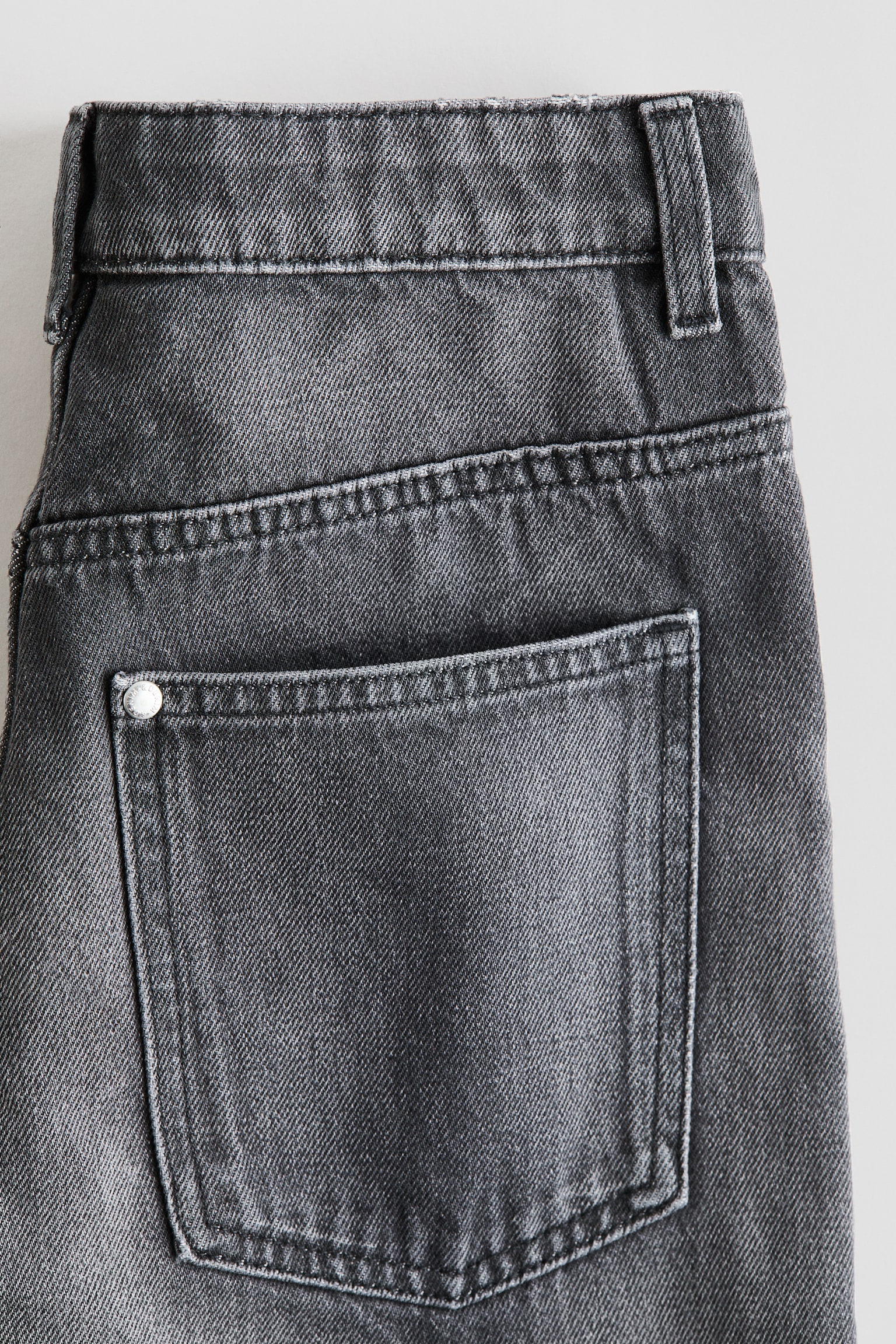 Baggy Fit Denim shorts - 6