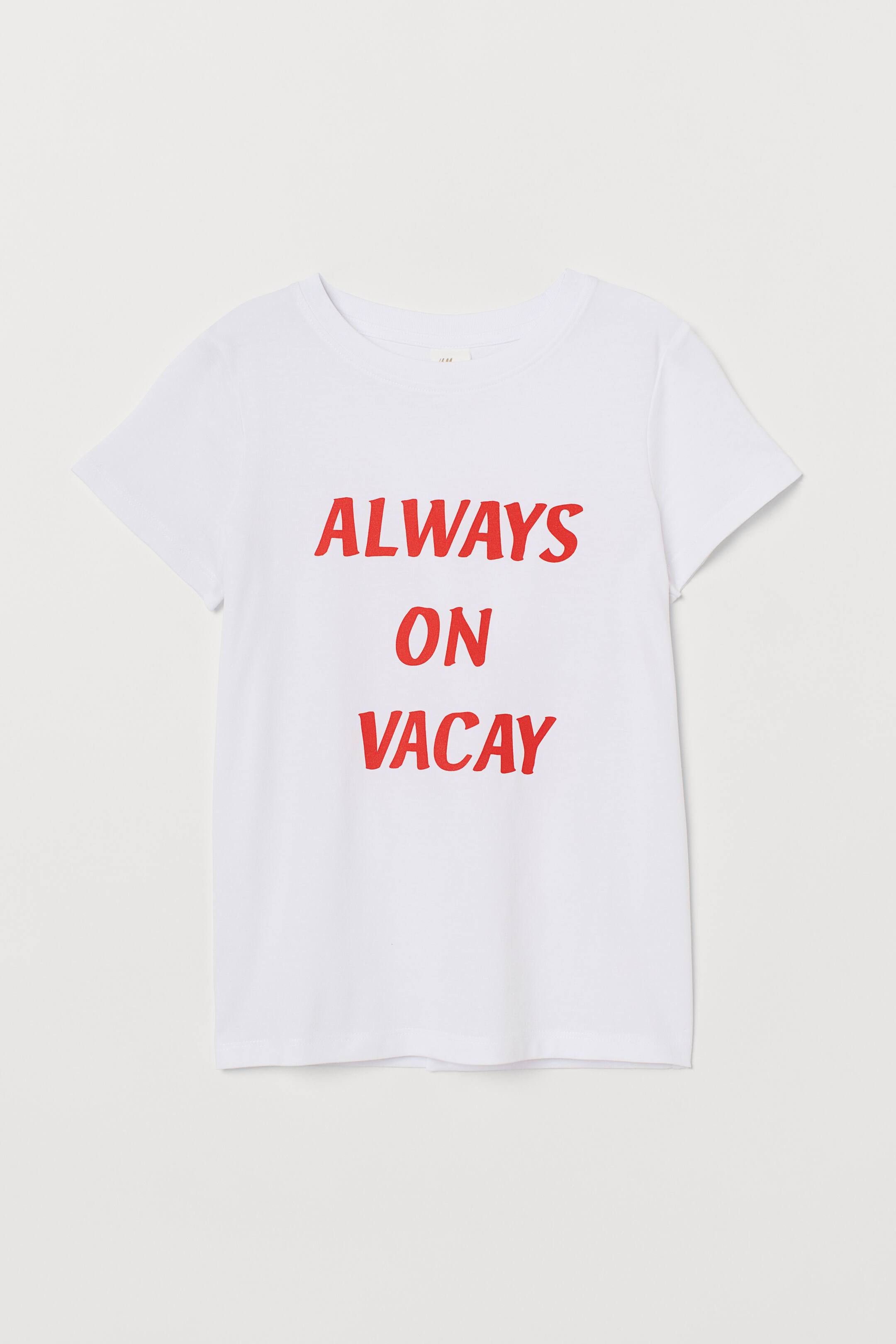 Größeres Bild ansehen: Kindershirt Kurzarm - Weiß - Kids | H&M DE 1