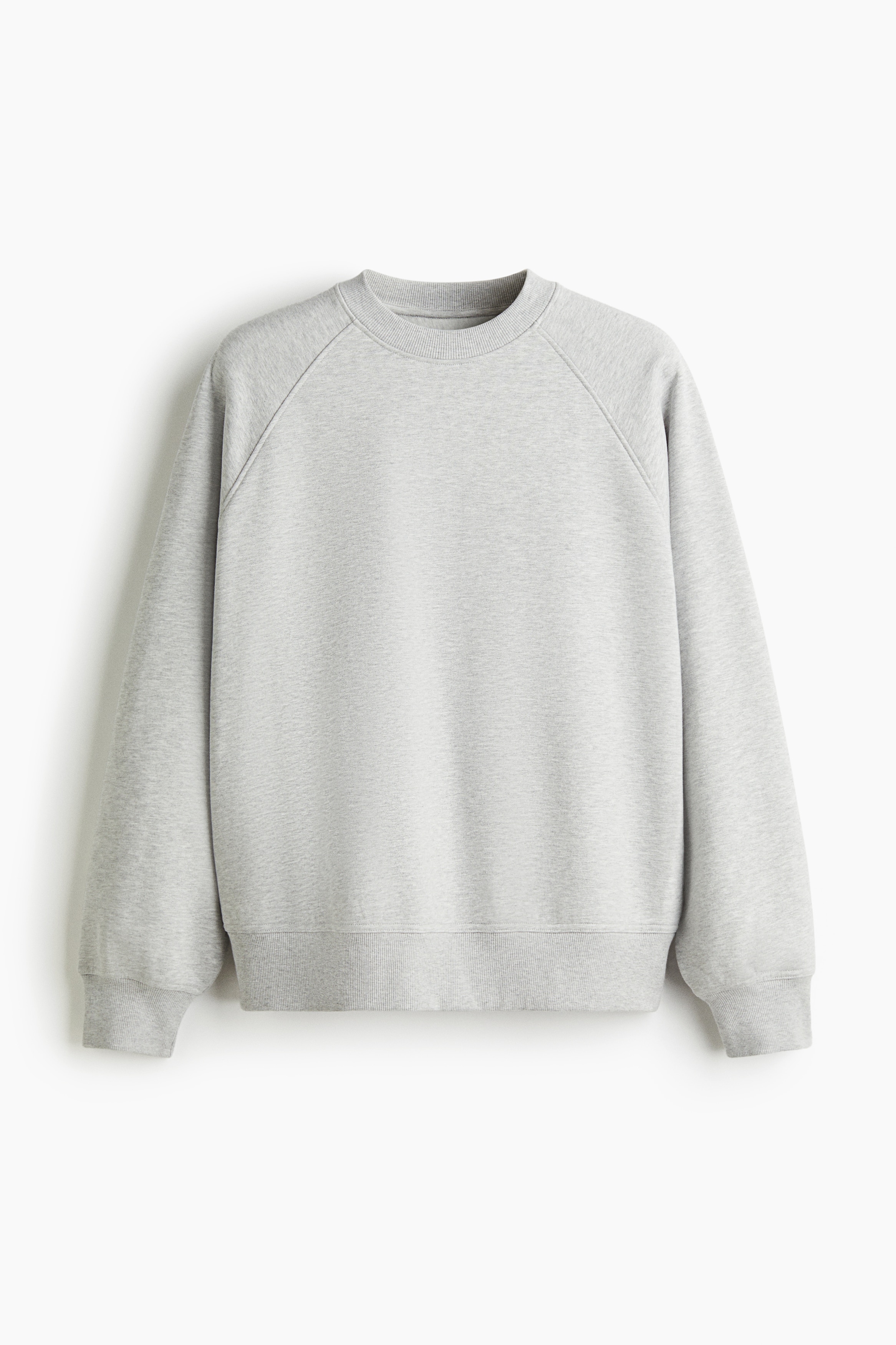 Oversized Fit Sweatshirt - Grey marl/Black/Blue/Beige