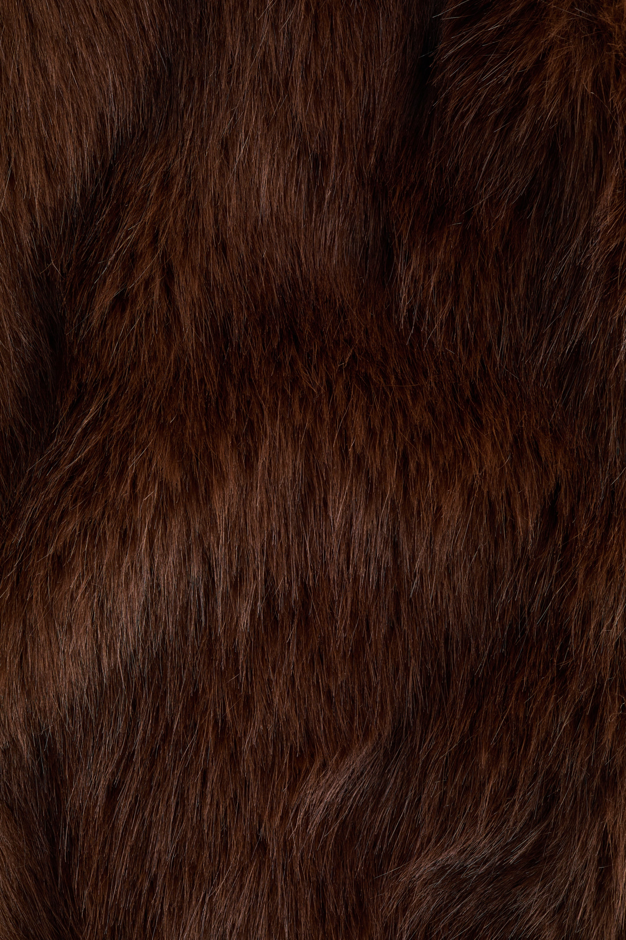 View larger image: Fluffy gilet - Dark brown - Ladies | H&M HK 6