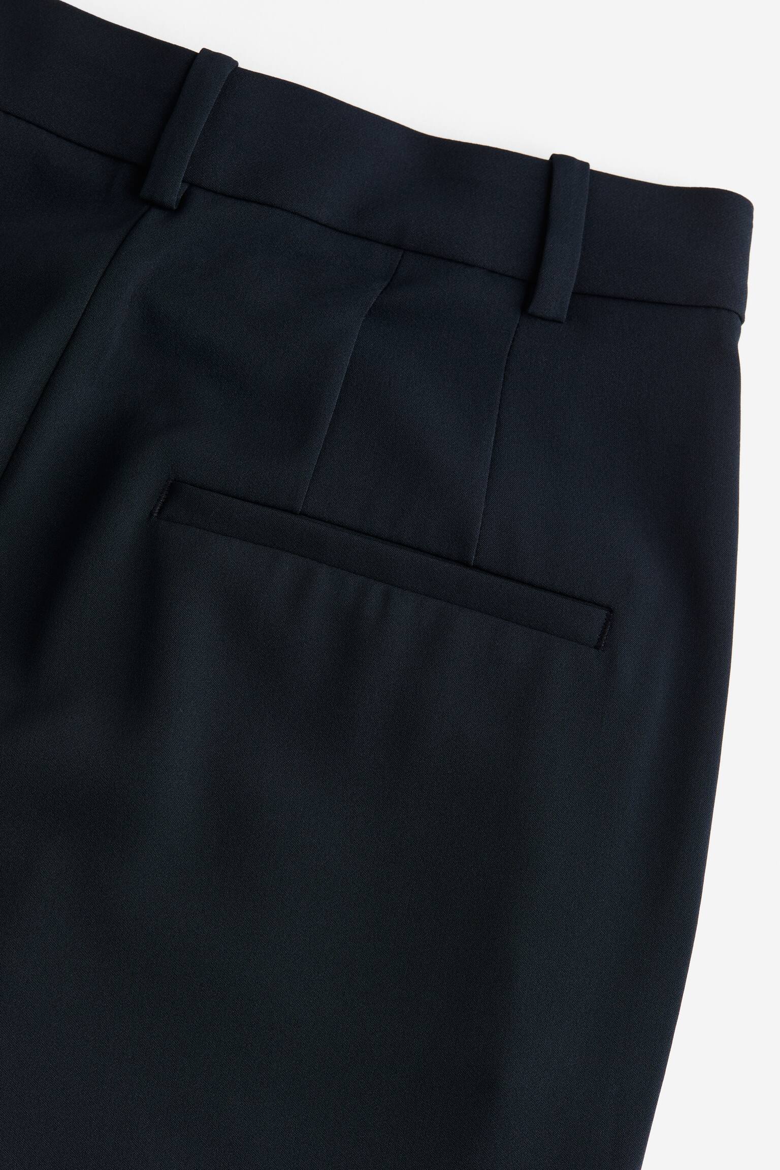 Quần dài ống rộng - Màu xanh tím than/Màu đen - 2