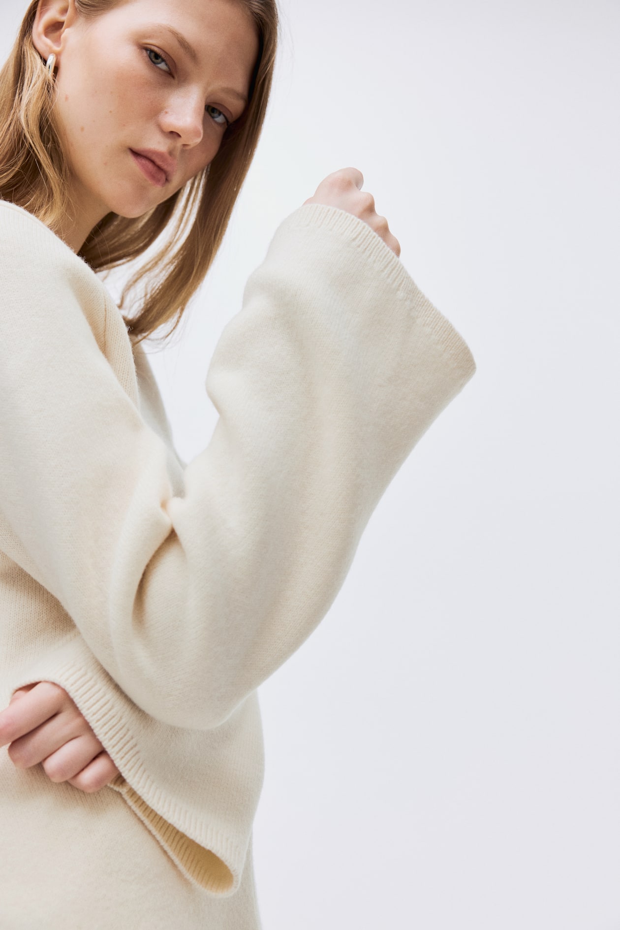 Wool Peplum Top - image 4