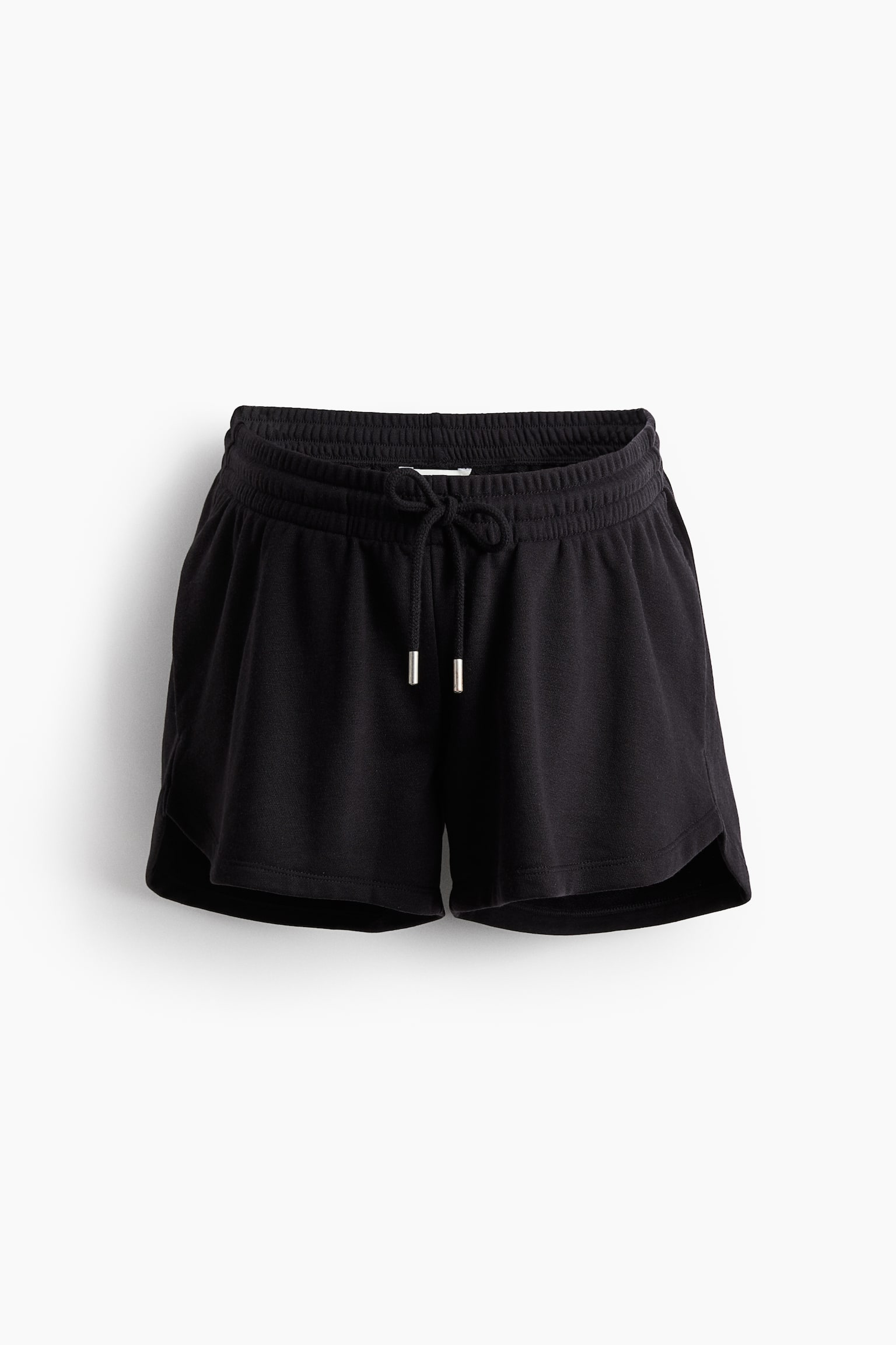 MAMA Sweatshorts - Black/Light beige - 1