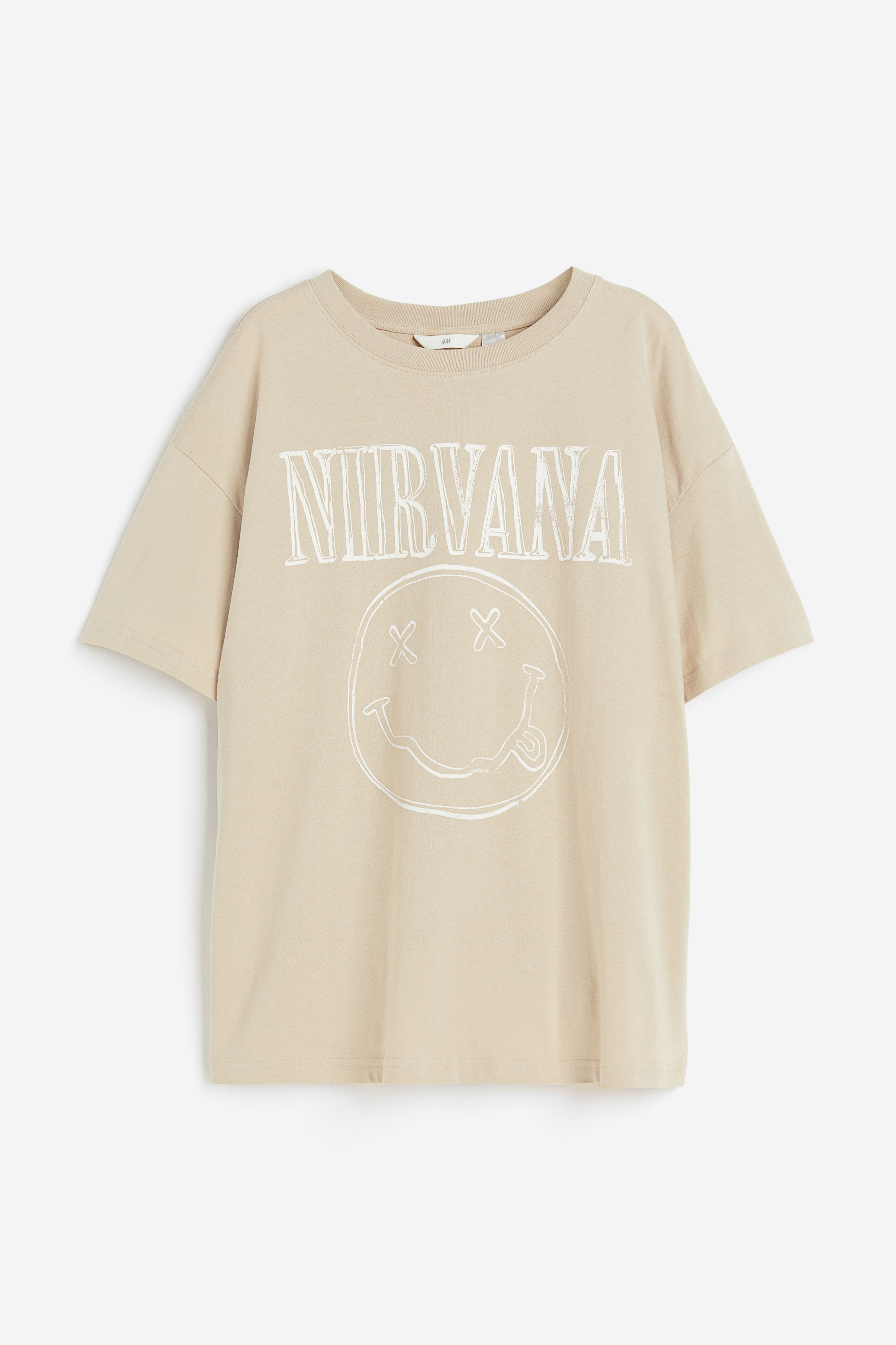 Nirvana t shirt h&m best sale