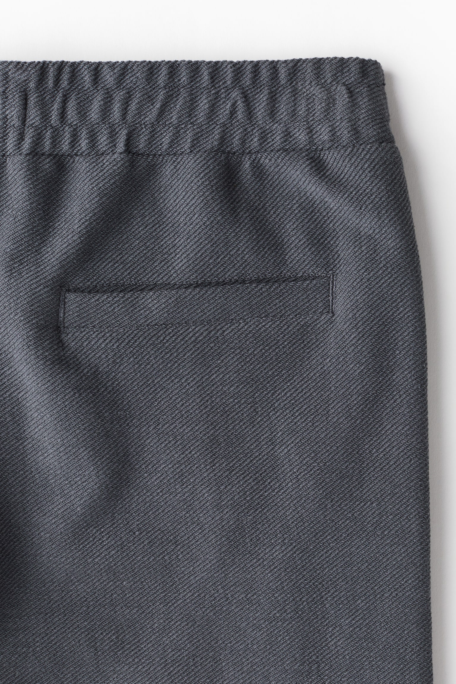 Regular Fit Sweatshorts - Dark grey/White/Black - 5