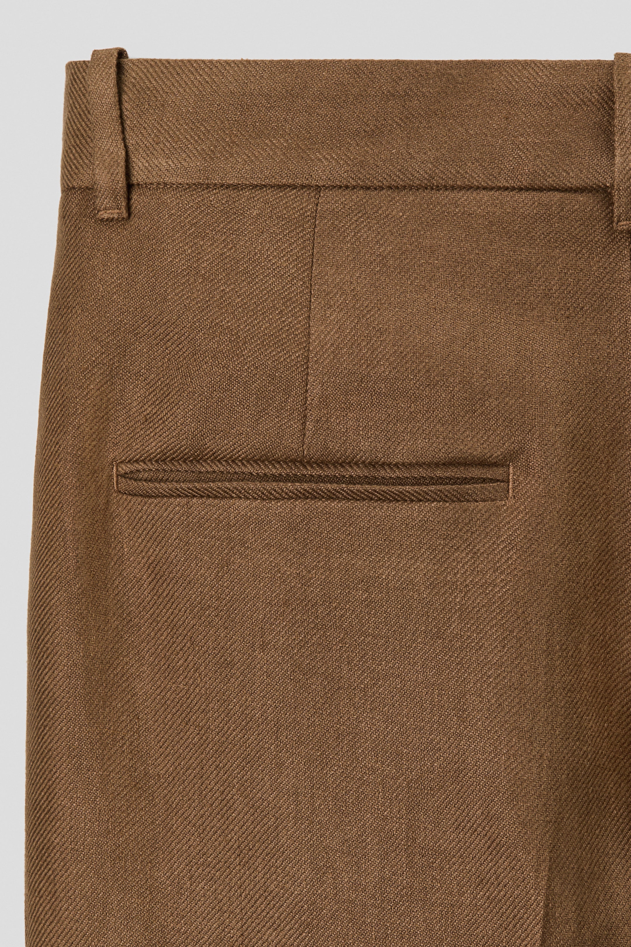 Loose-Fit Linen Pants