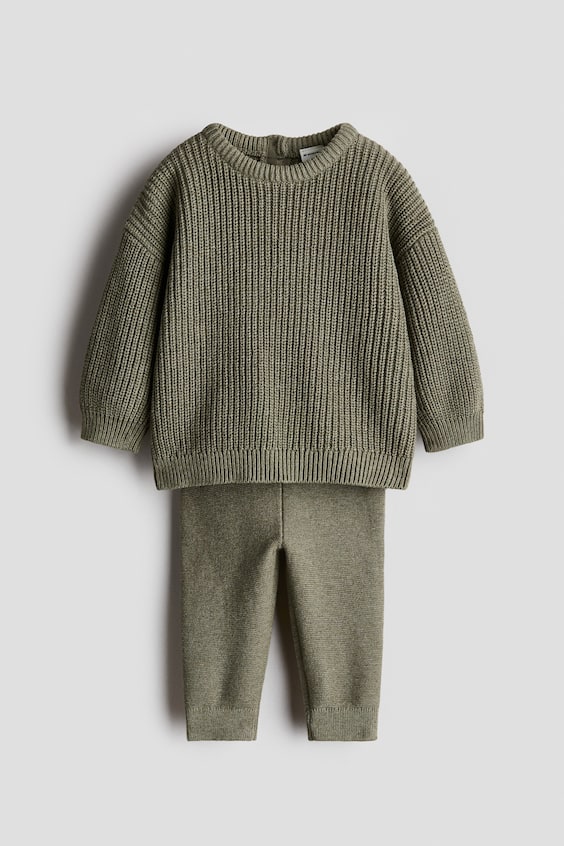 Детские топы H&M 2-piece Cotton Knit Set