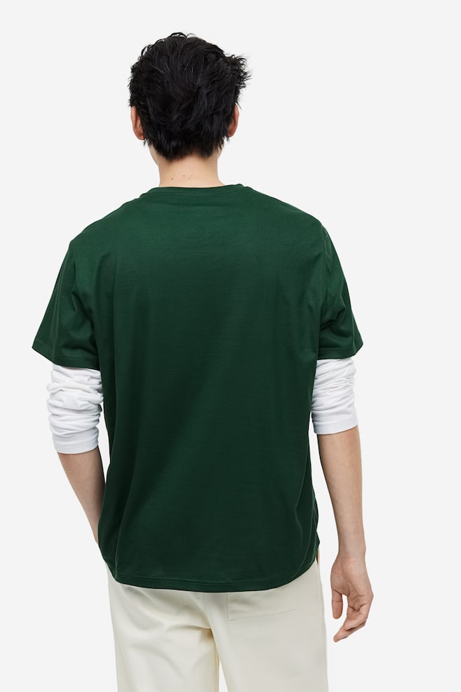 T-shirt Regular Fit - Mørkegrøn/Hvid/Sort/Gråmeleret/dc/dc/dc/dc/dc/dc/dc/dc/dc/dc/dc/dc/dc/dc/dc/dc/dc/dc/dc/dc/dc - 6