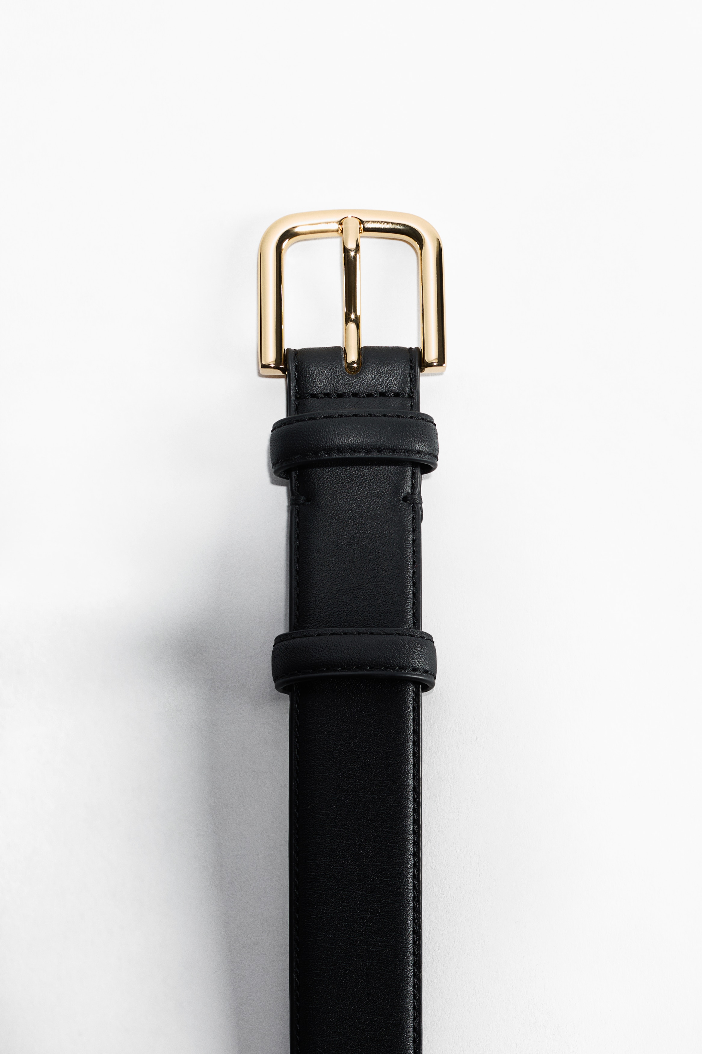 Ceinture en cuir - Noir