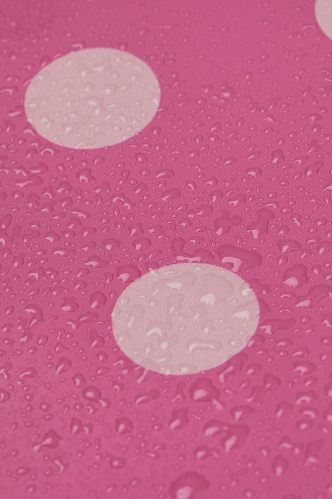 Rain jacket - Dark pink/Spotted - 5