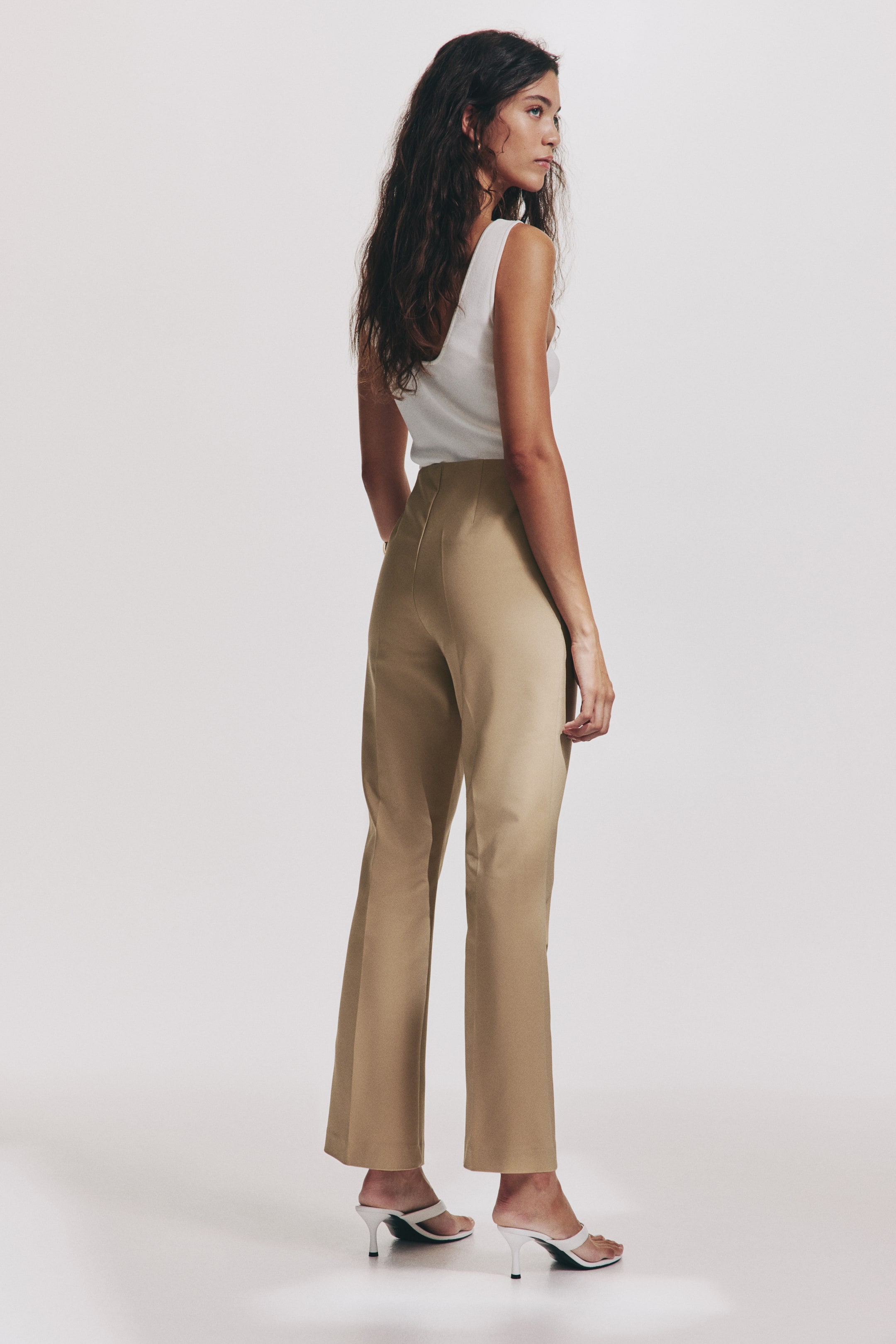 View larger image: Dress Pants - Beige - Ladies | H&M PH 4