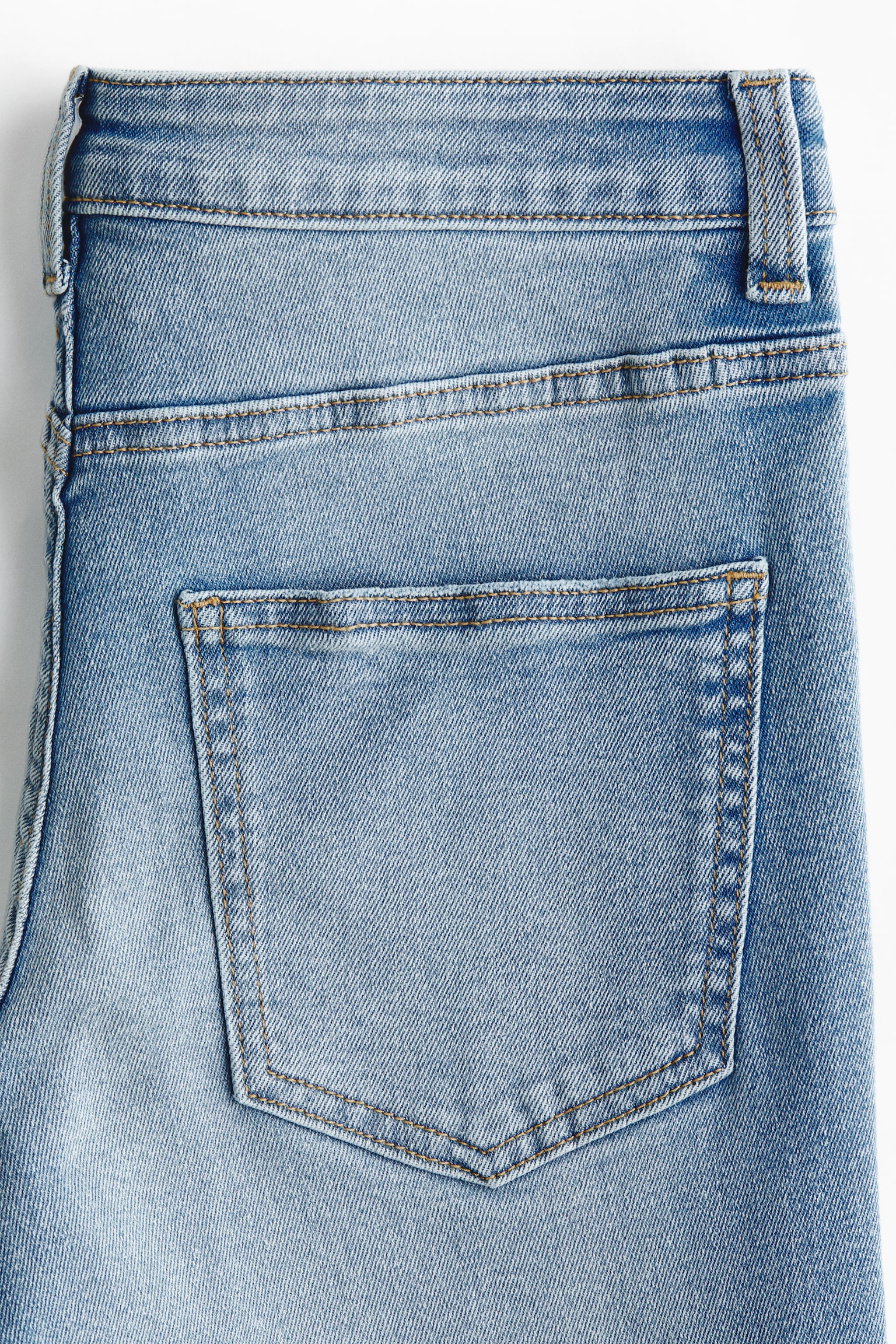 Flared Regular Jeans - Azul denim claro/Negro lavado - 3