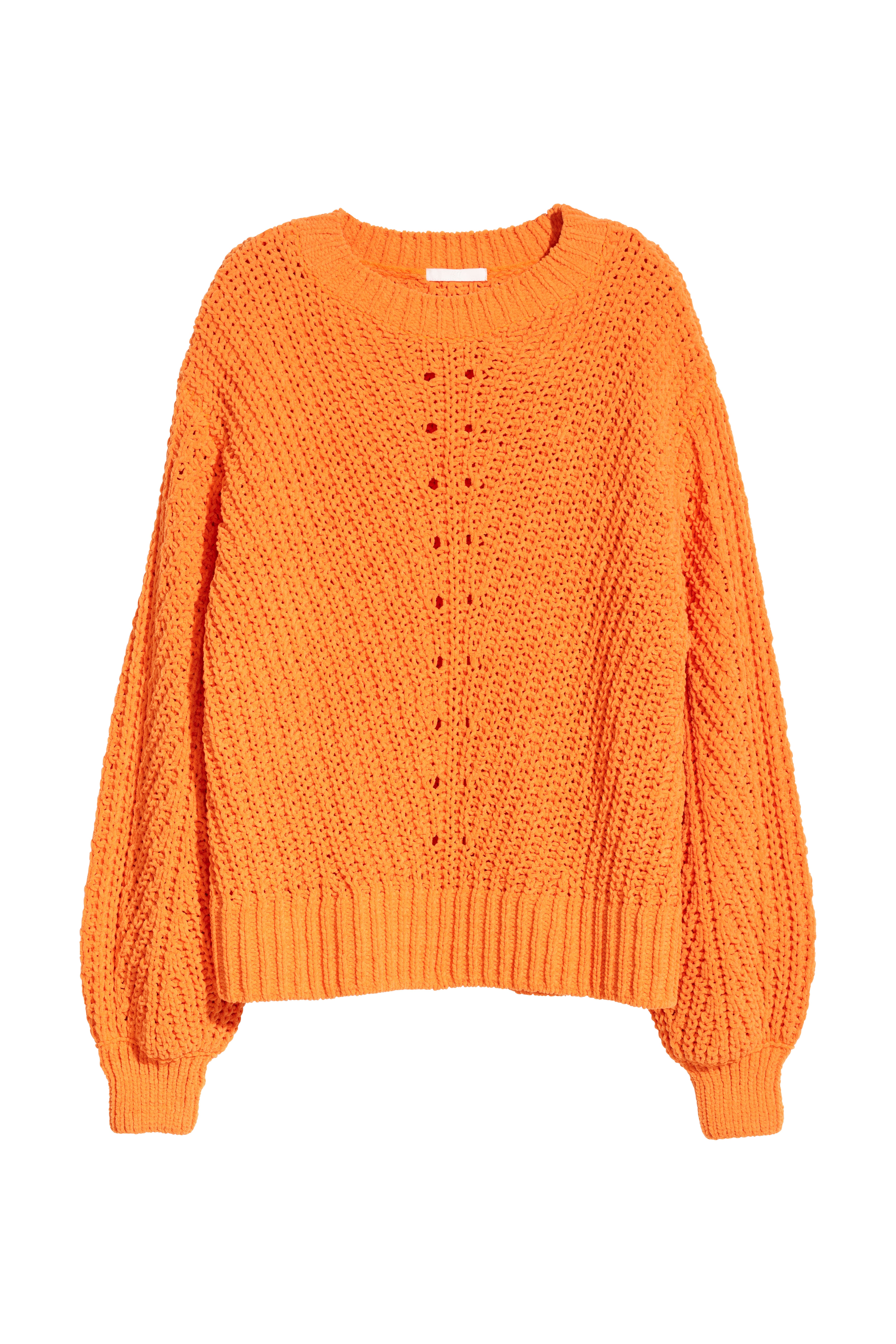 H&m orange sweater hotsell