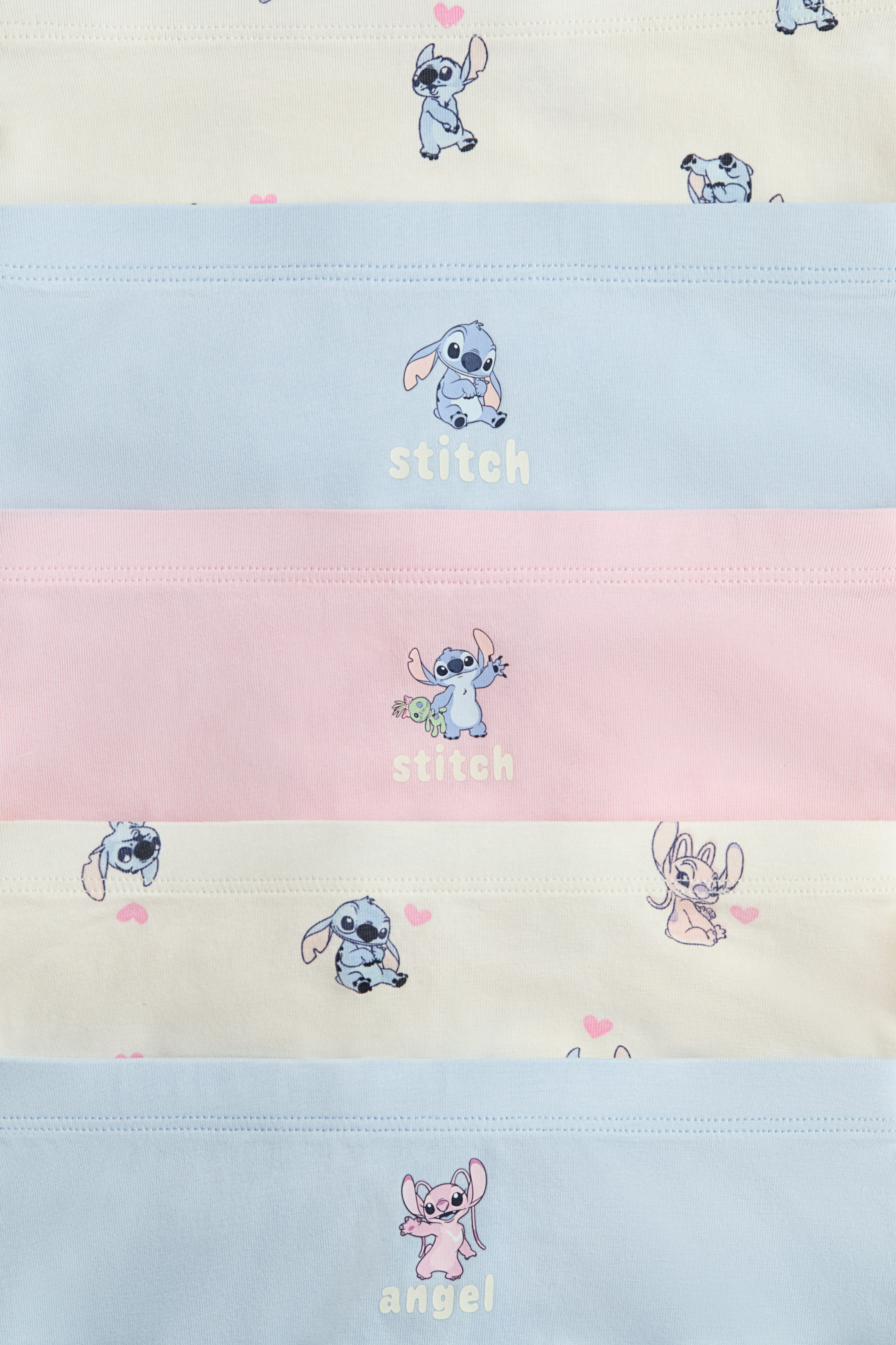 5-pack cotton boxer briefs - Light blue/Lilo & Stitch - Kids | H&M SG