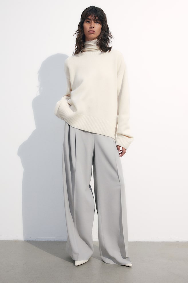 Wool-blend jumper - Natural white - 5