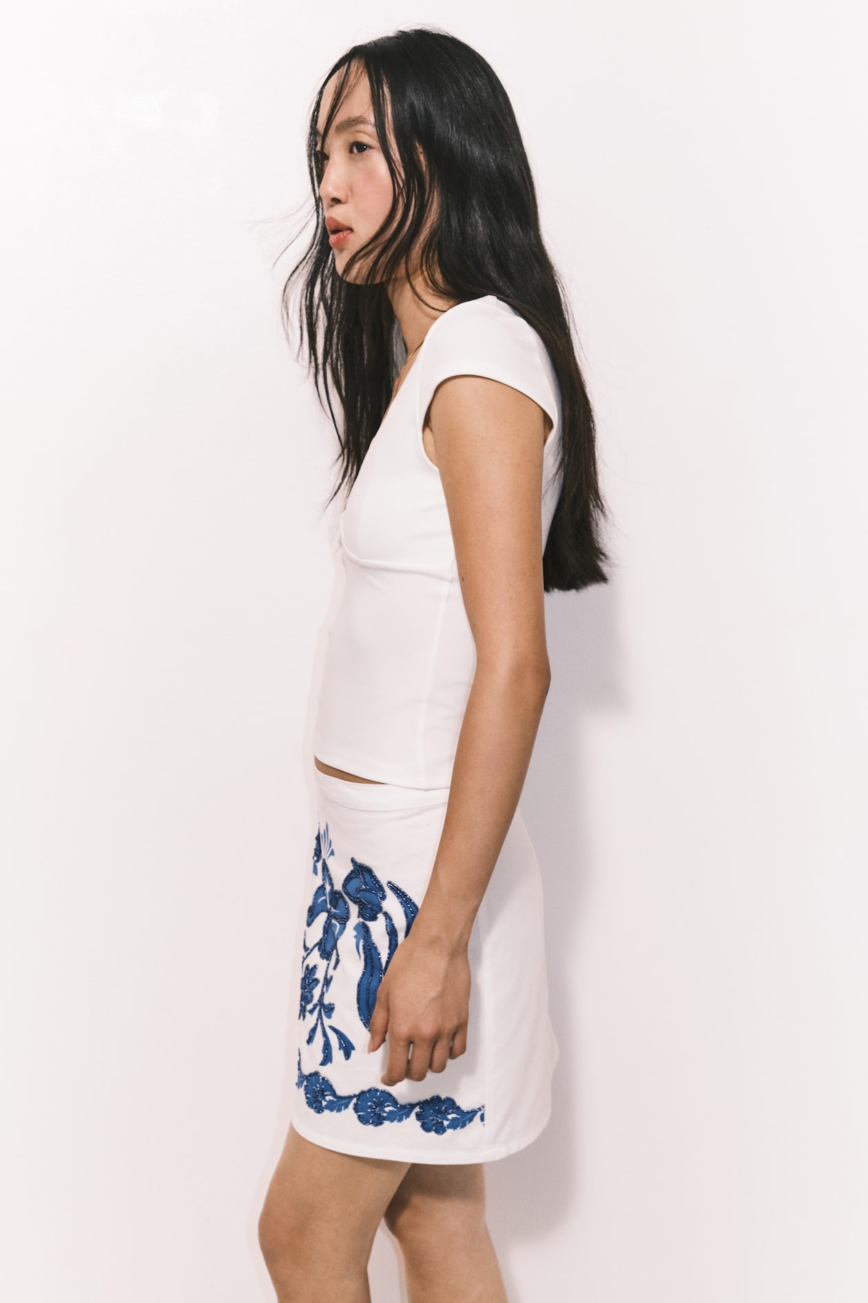 Cap-Sleeved Top - image 4