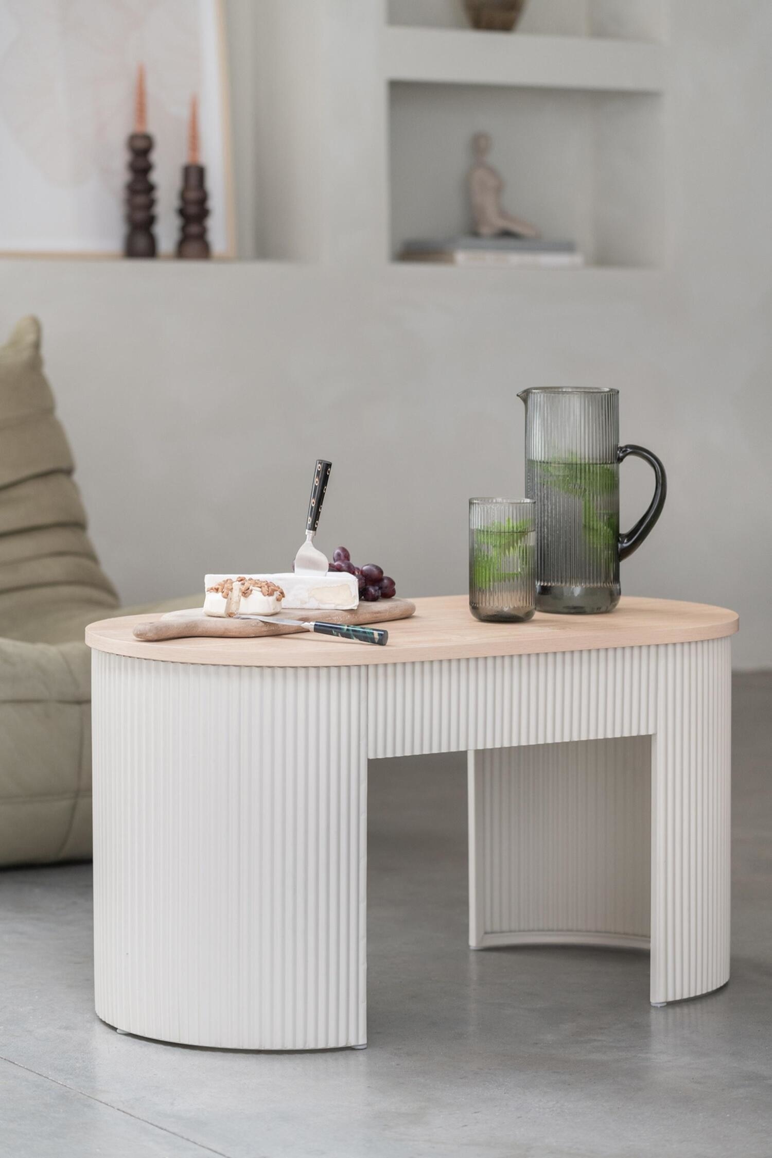 Estriado Bank - Gray/Black