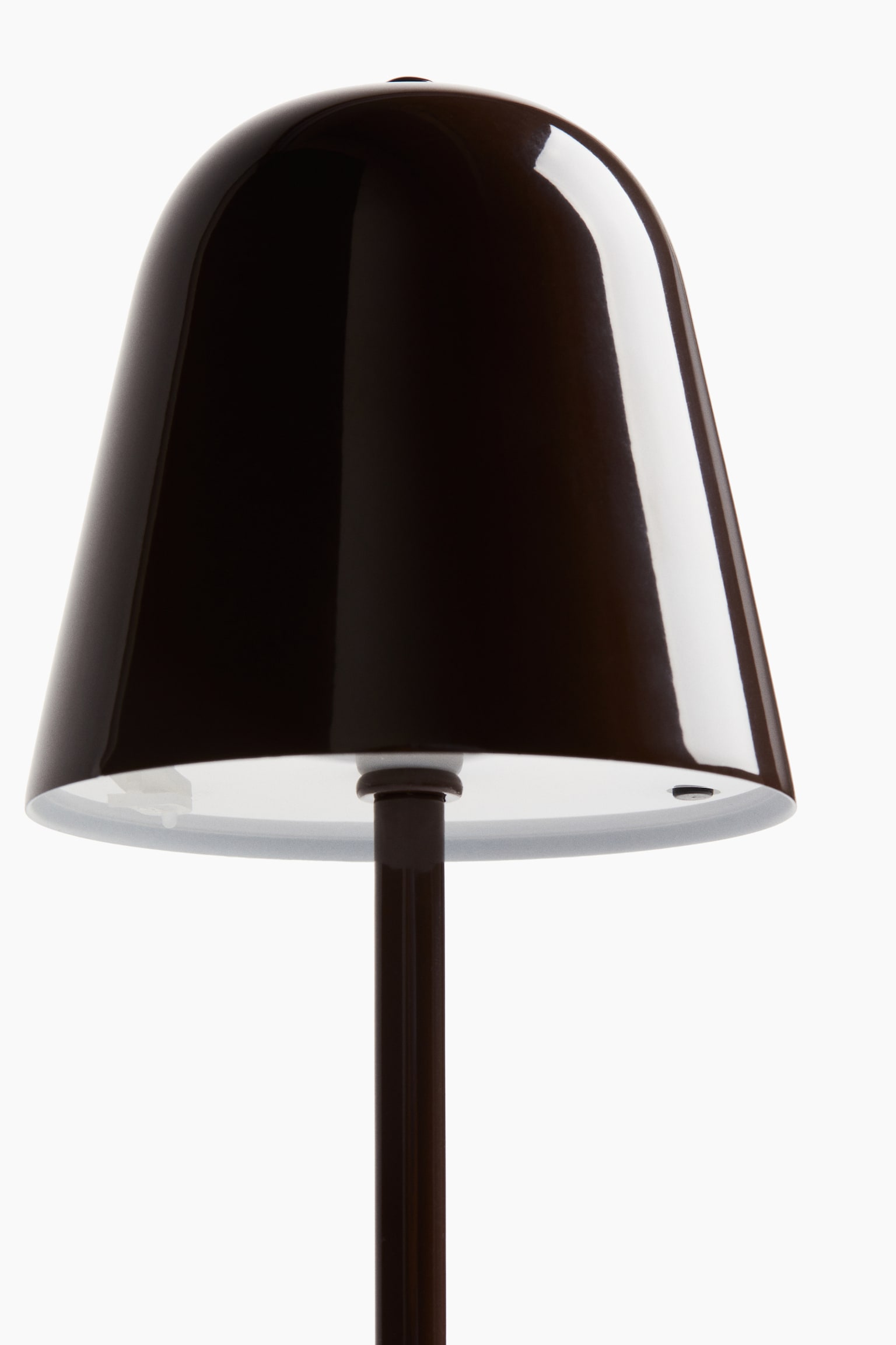 Dobíjecí stolní lampa - Tmavě hnědá/Béžová/Zlatá/Vínová - 4