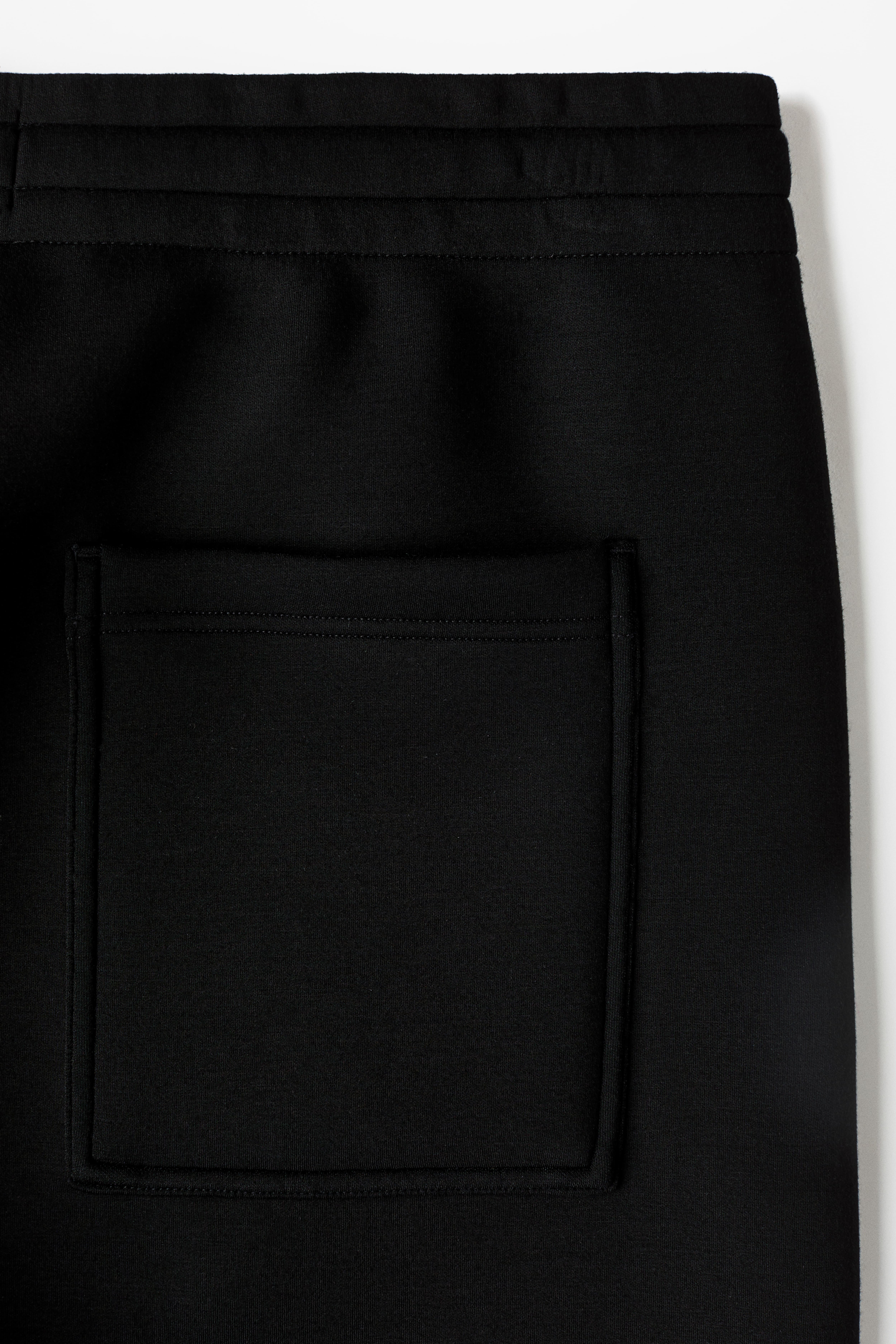 Relaxed-Fit Barrel-Leg Scuba Joggers