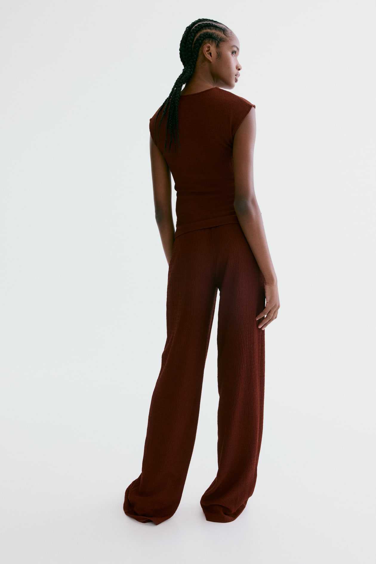 Textured Jersey Pants - image 4