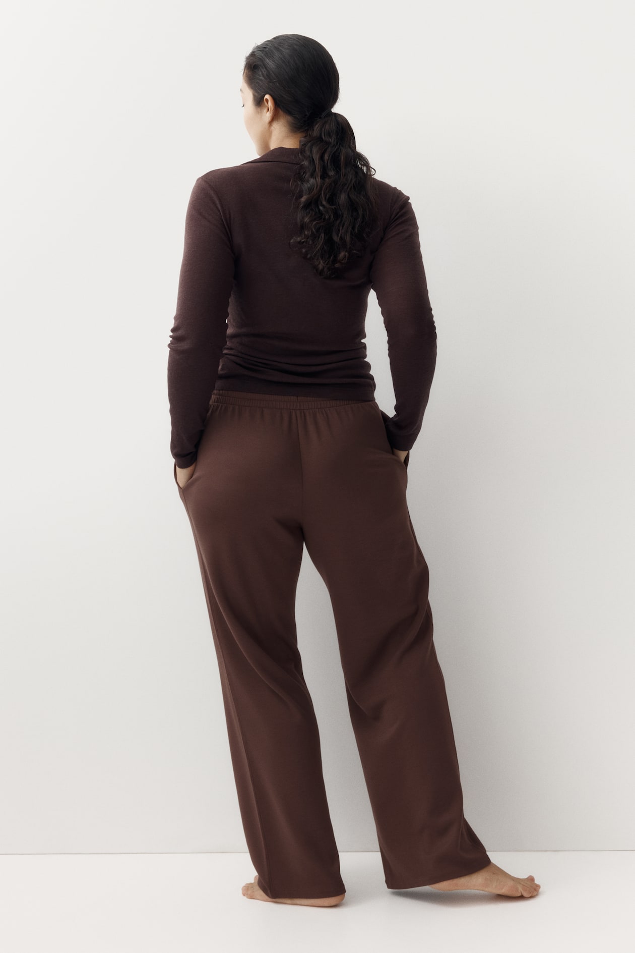 Wide Crease-Front Joggers - image 5