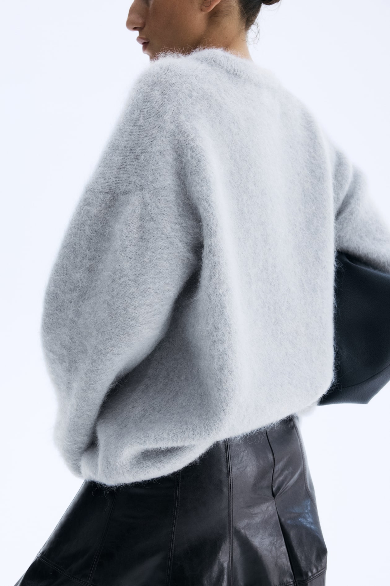 Oversized Mohair-Blend Sweater - image 5