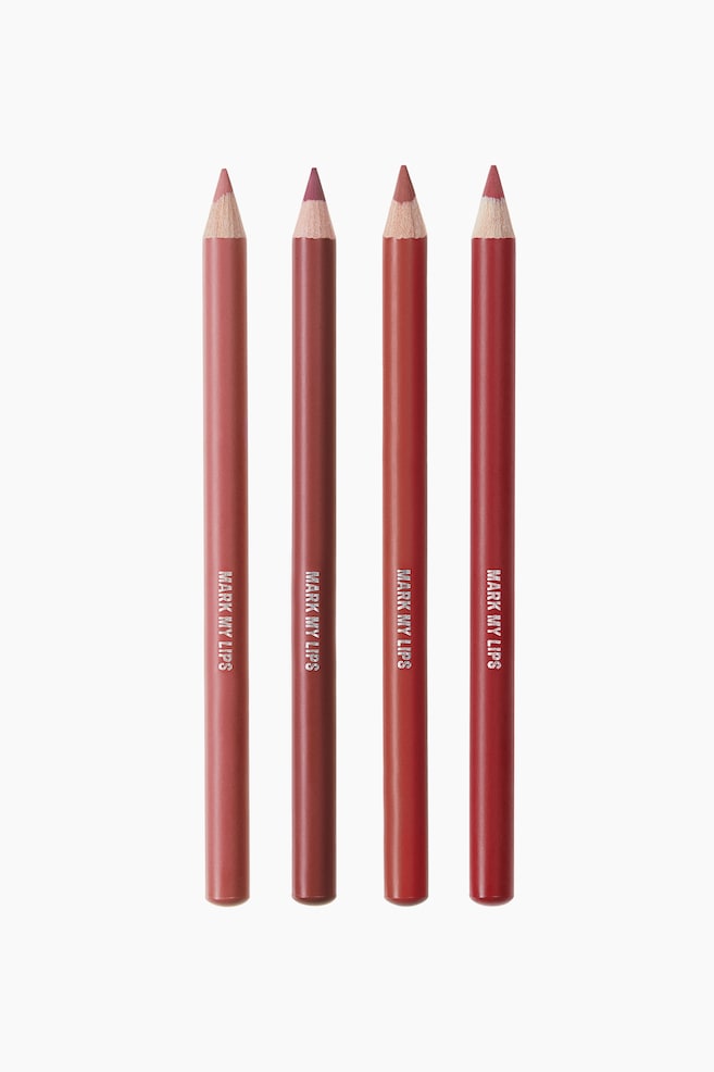 Crayon à lèvres crémeux - Cherry Red/Marvelous Pink/Muted Mauve/Ginger Beige/dc/dc/dc/dc/dc/dc/dc/dc - 3