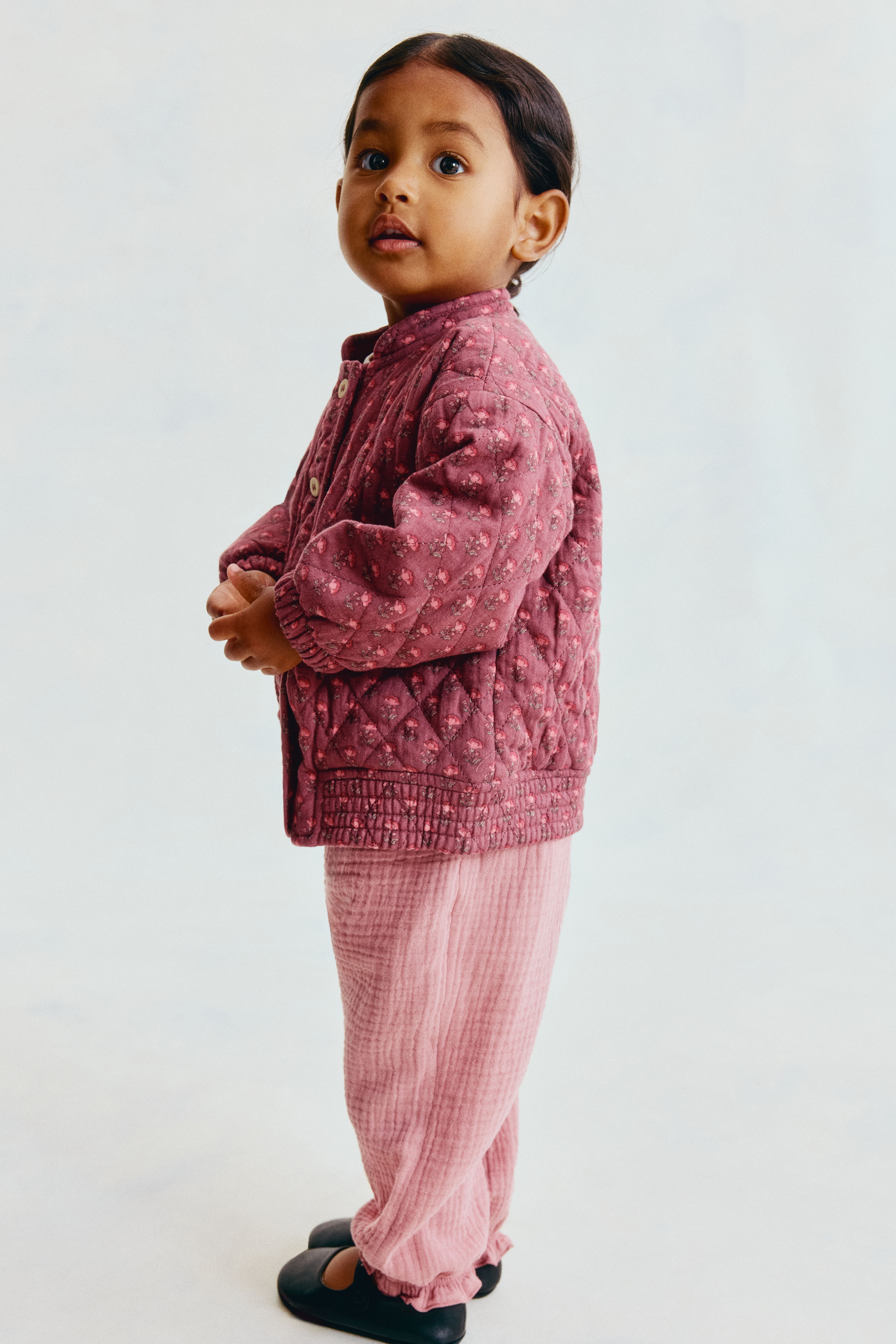 Pantalon en mousseline de coton