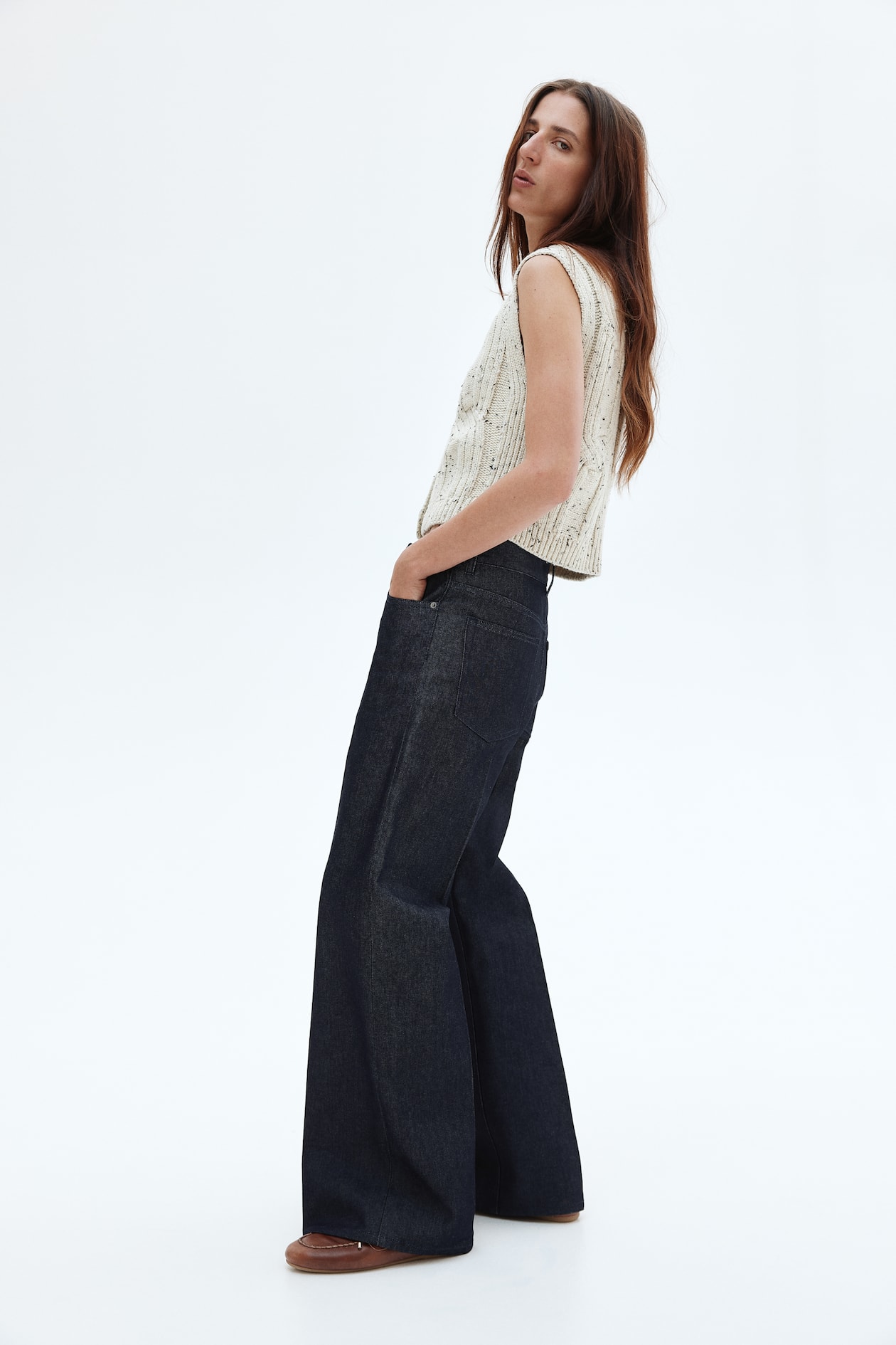 Creased Jeans