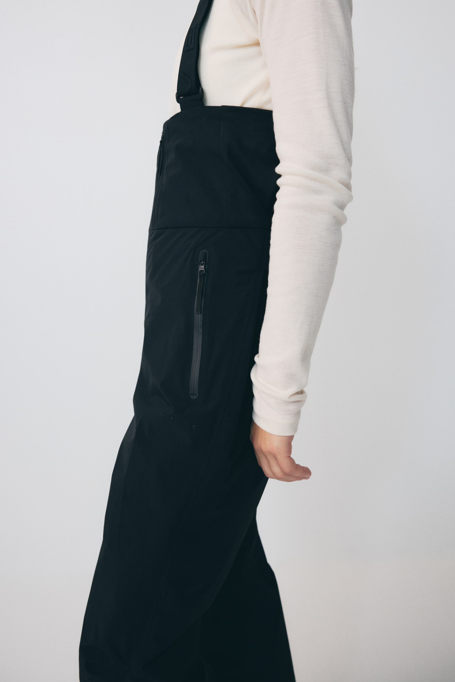 Ski trousers with ThermoMove™ - Black/Dusty red - 7