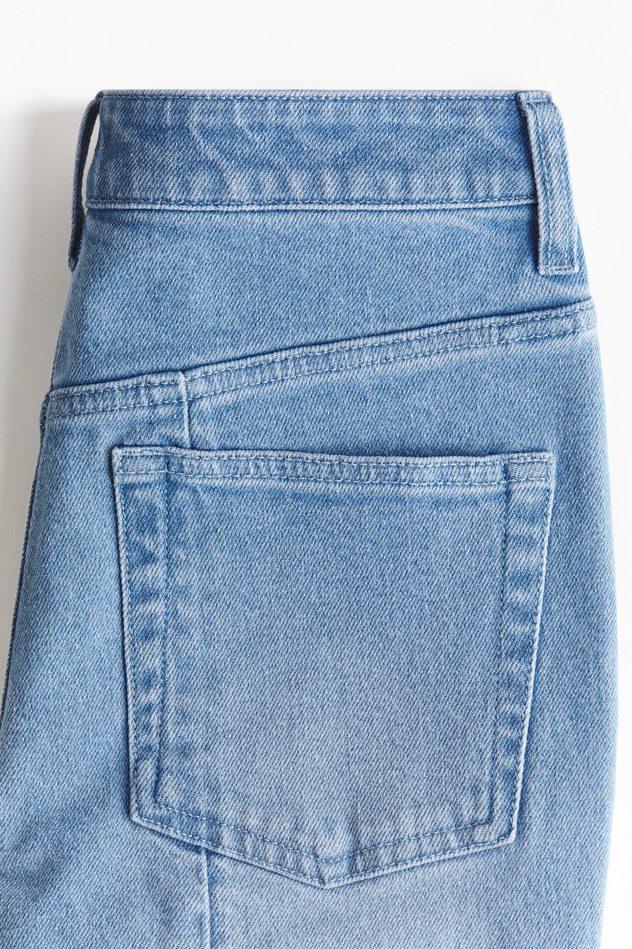 View larger image: Flared Regular Jeans - Light denim blue - Ladies | H&M PH 3
