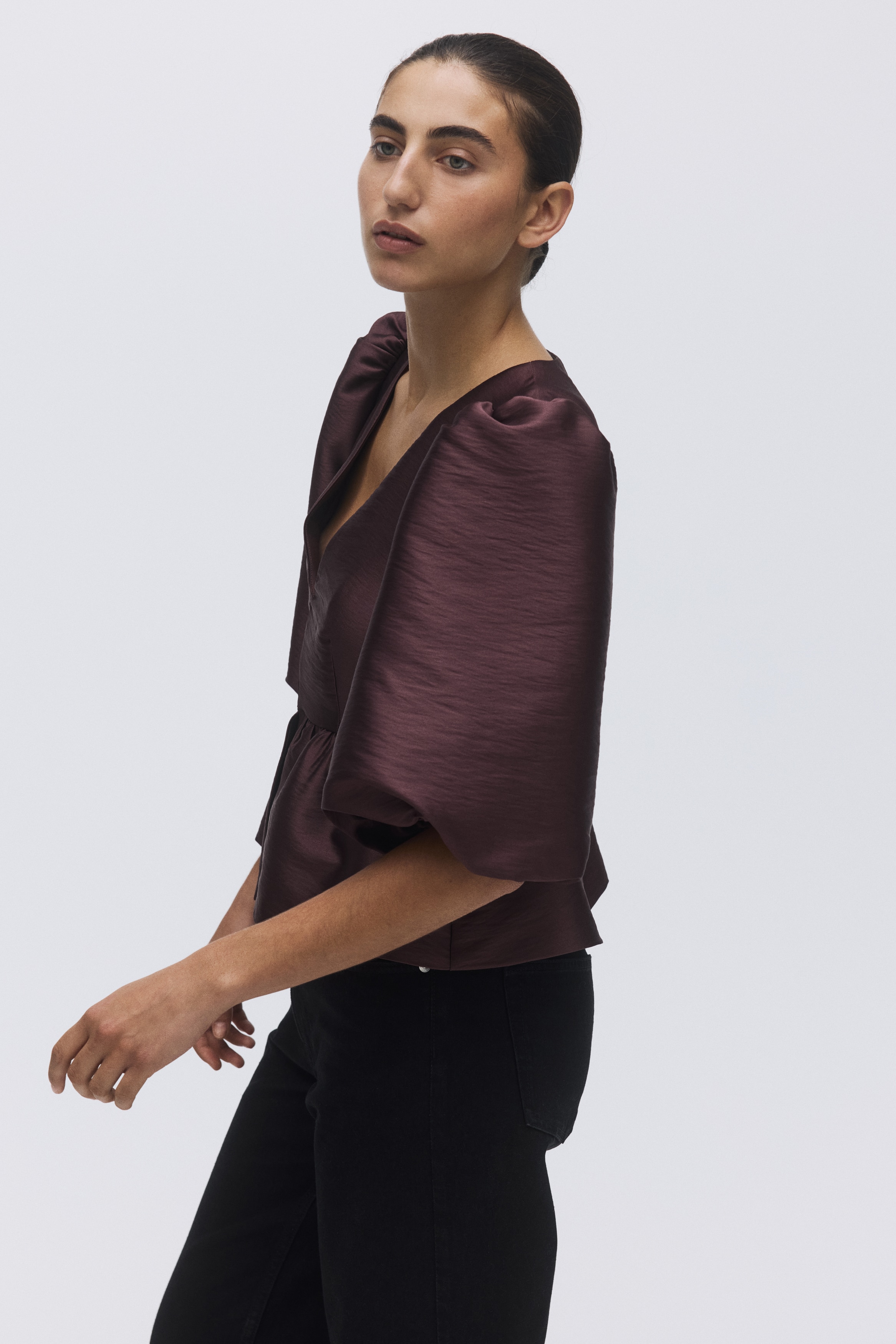 Peplum blouse