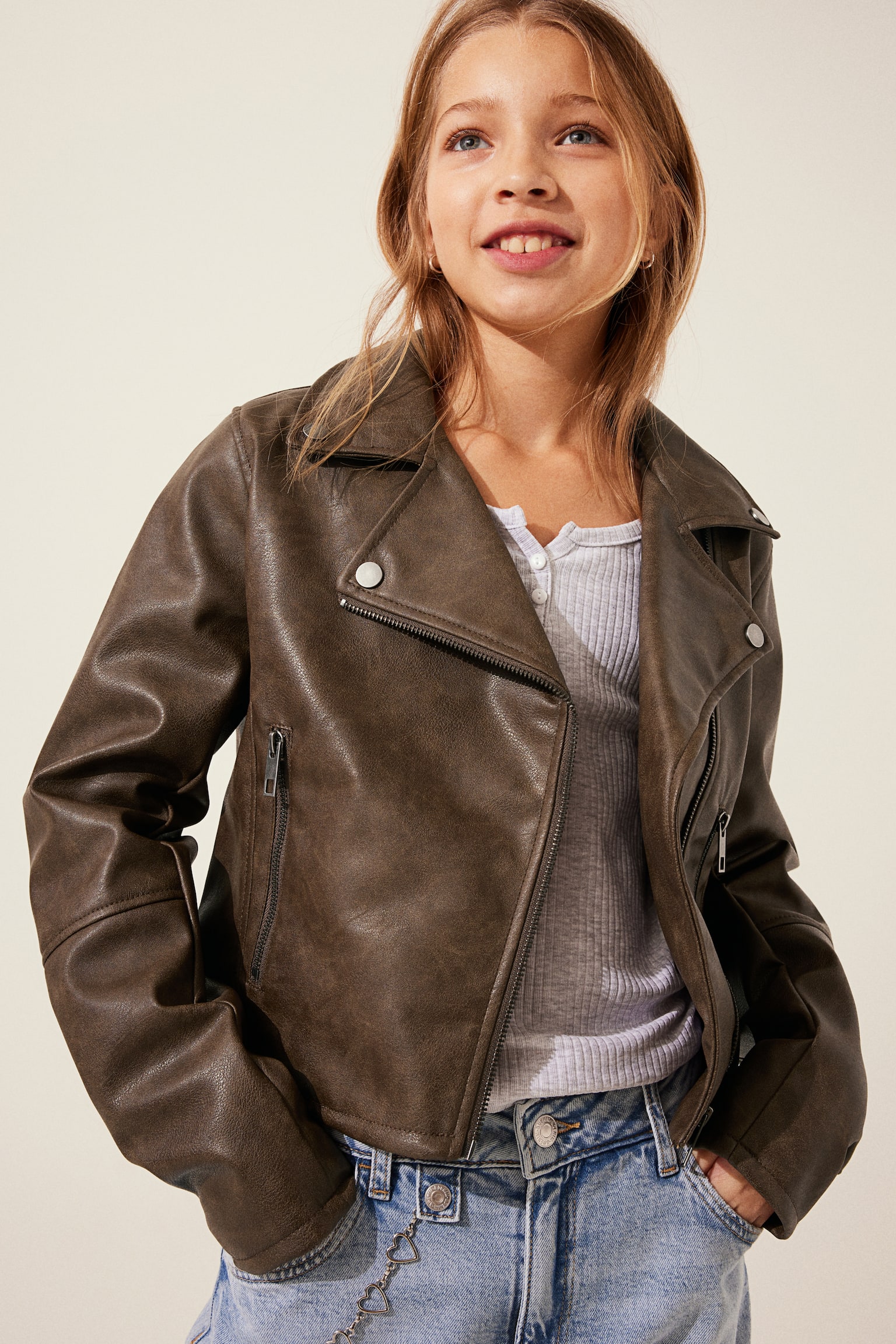 Biker Jacket - Dark mole - 4