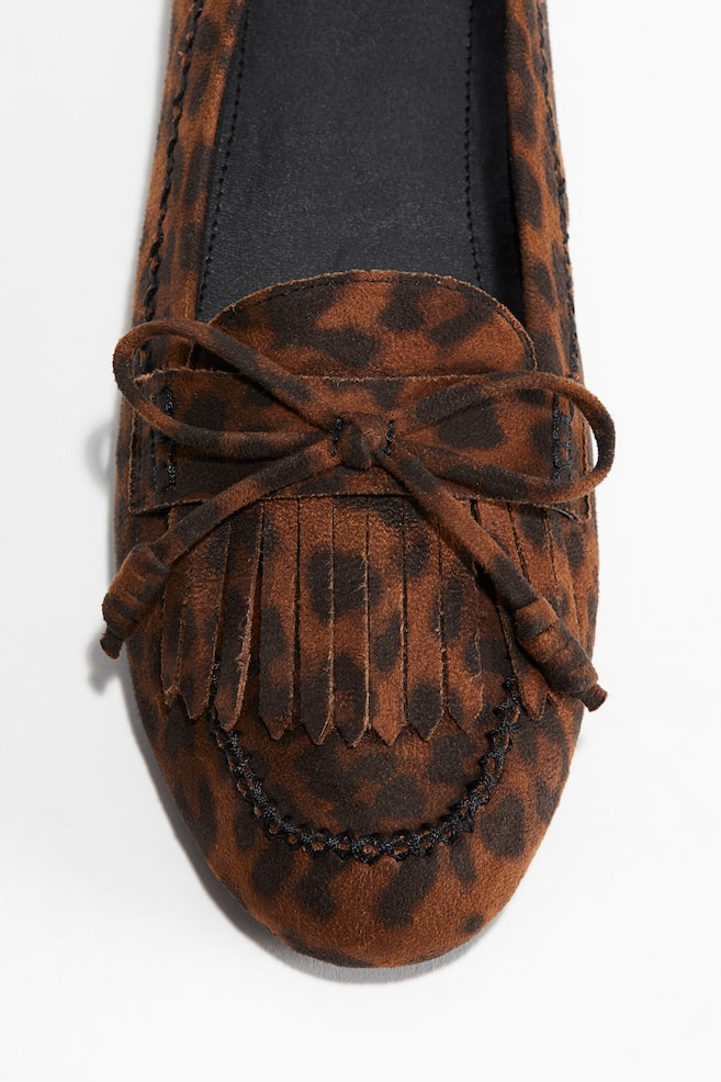 Loafers - Brown/Leopard print/Brown - 1